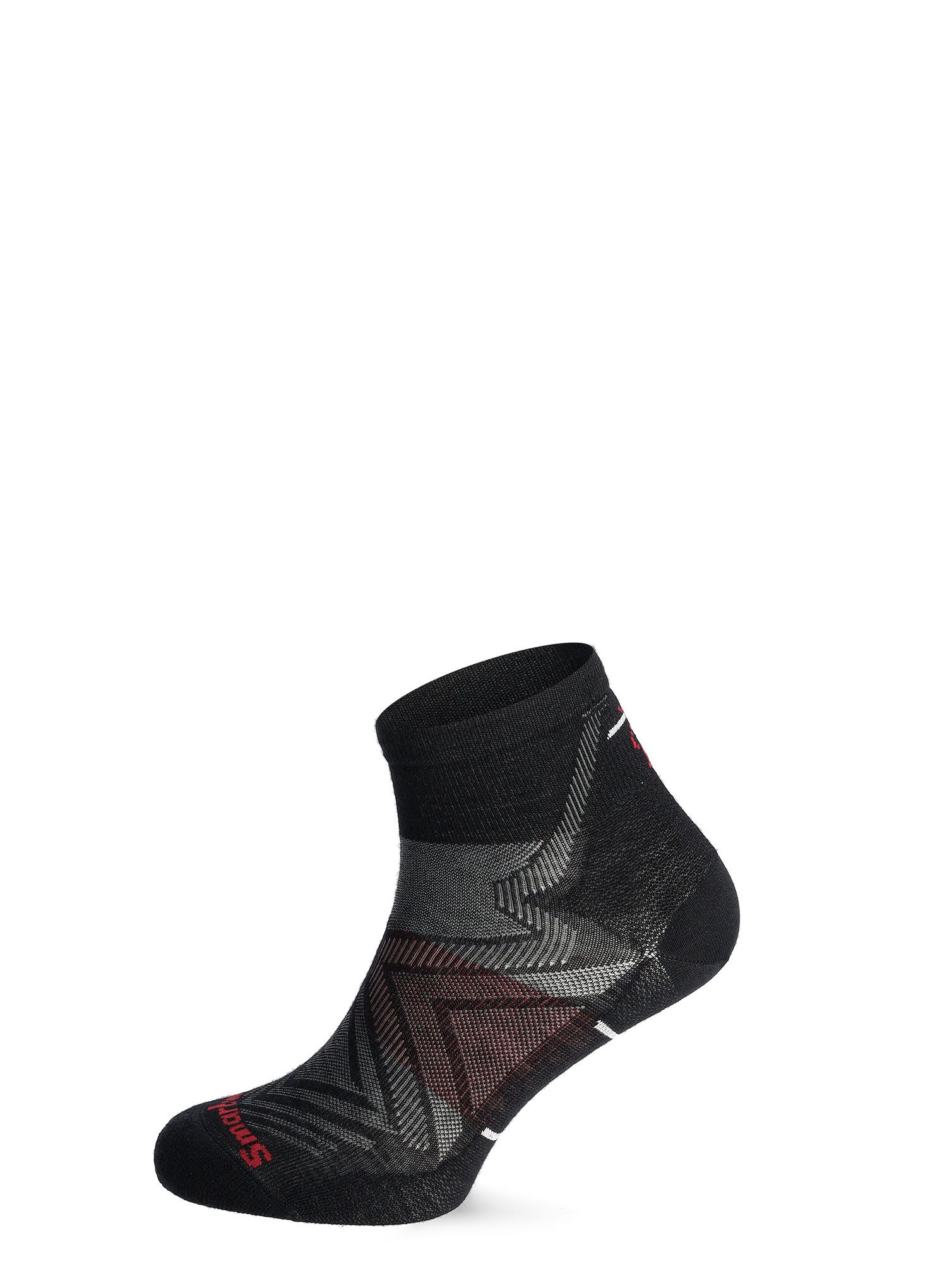 Čarape za trčanje Smartwool Run Zero Cushion Ankle  - black