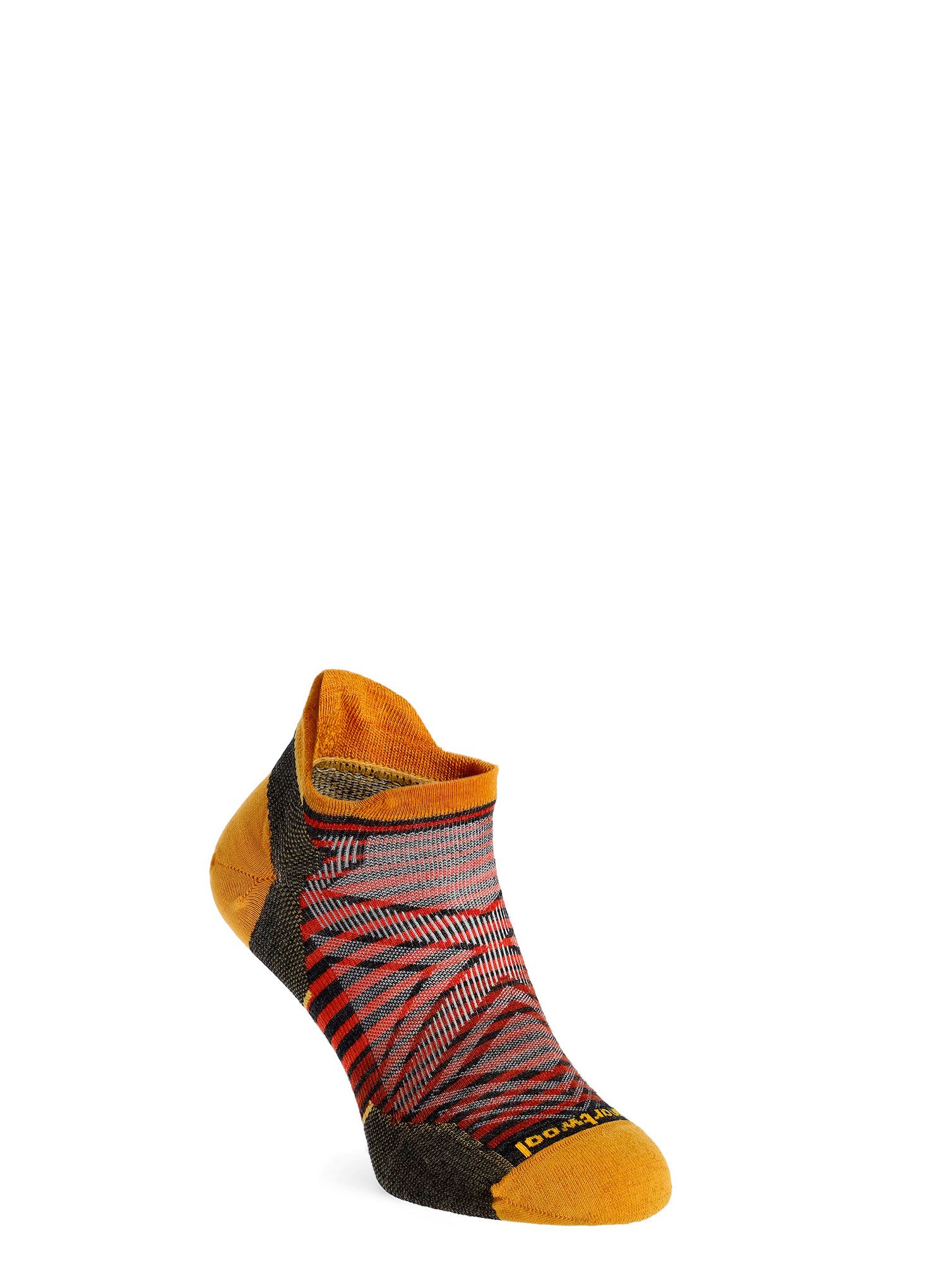 Čarape Smartwool Run Zero Cushion Low Ankle Pattern Socks - charcoal