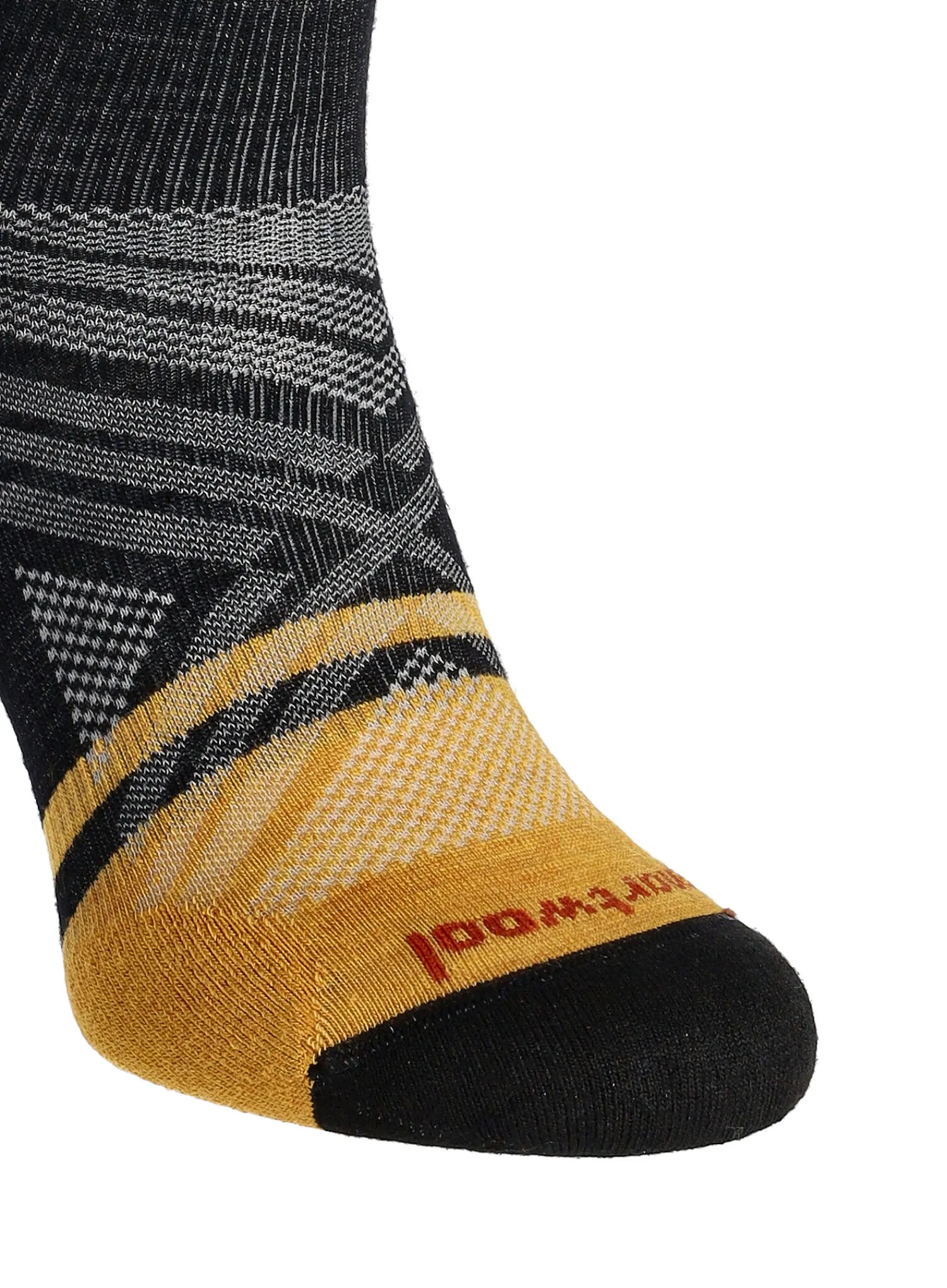 Ženske čarape Smartwool Ski TC Pattern OTC Socks - honey gold