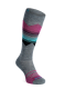 Ženske čarape Smartwool Ski TC Pattern OTC Socks - pewter blue