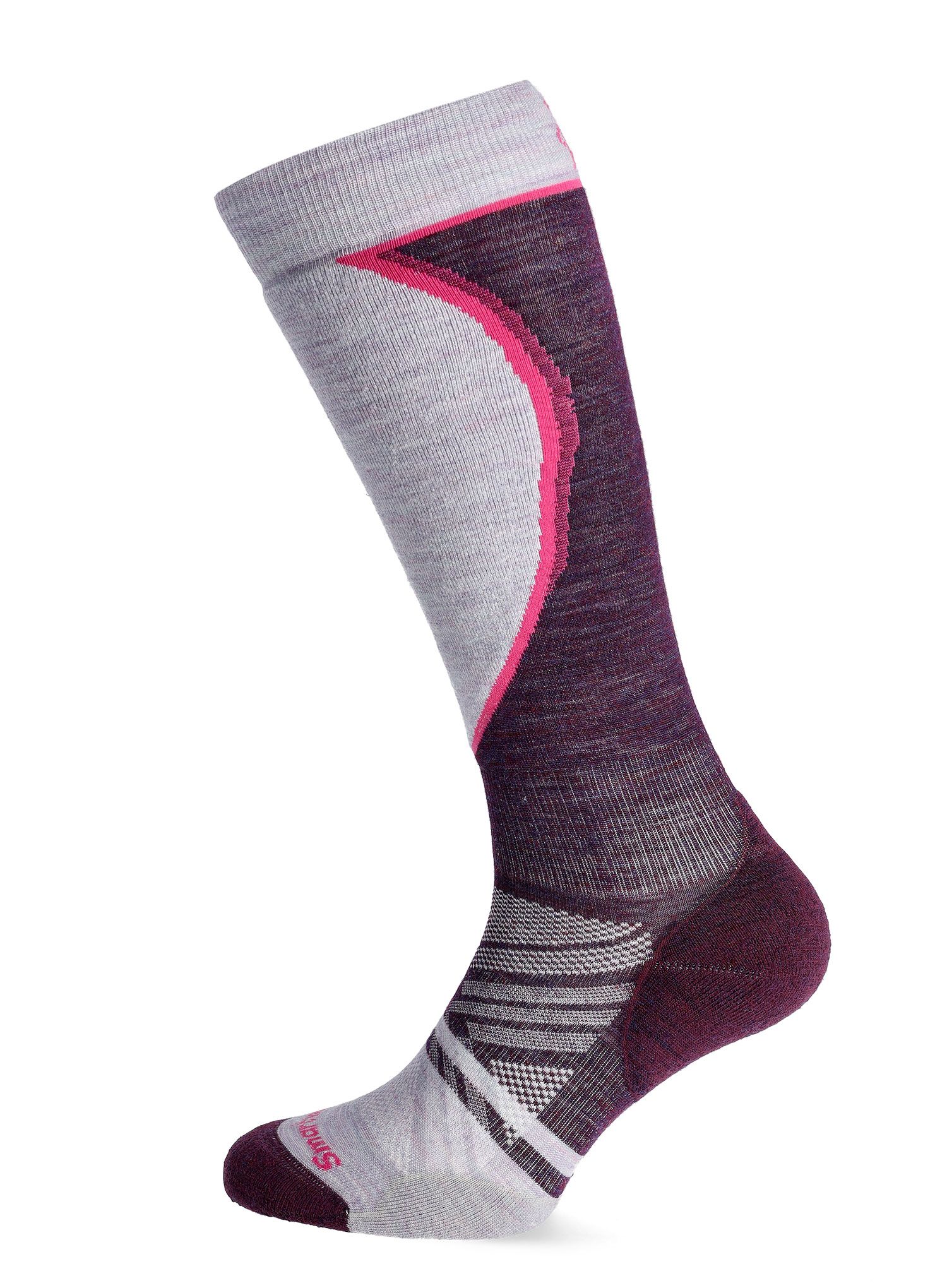 Ženske čarape Smartwool Ski Targeted Cushion Extra Stretch OTC - purple iris