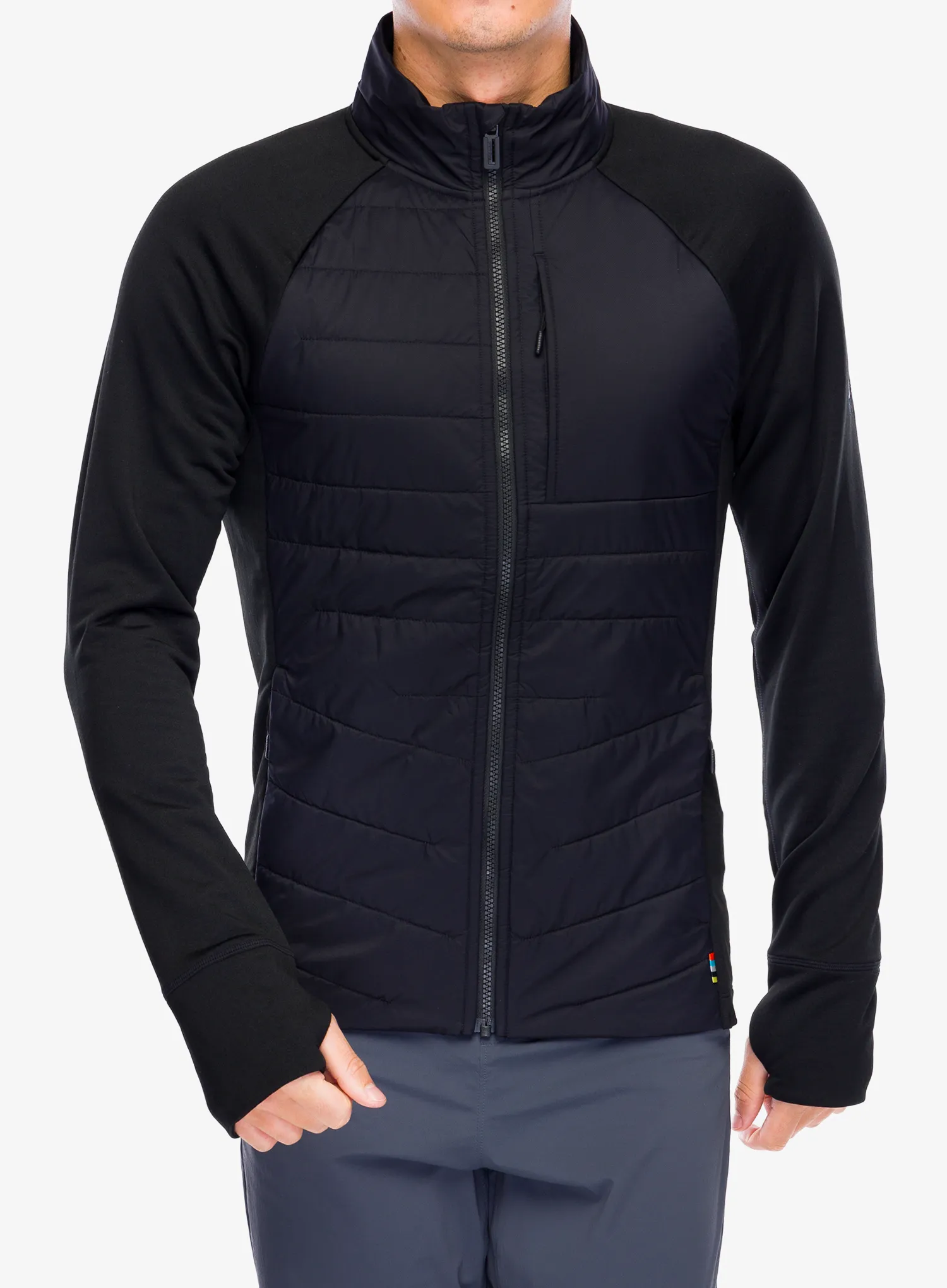 Hibridna jakna Smartwool Smartloft Jacket - black