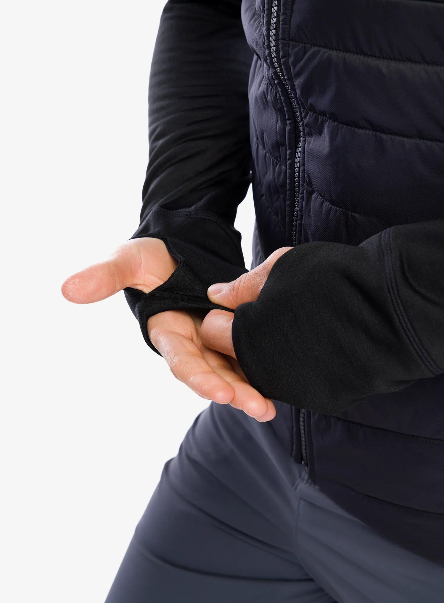 Hibridna jakna Smartwool Smartloft Jacket - black