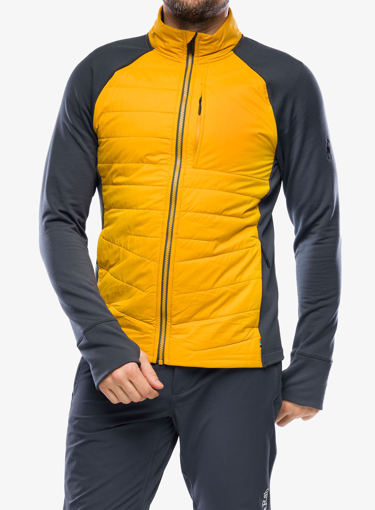 Hibridna jakna Smartwool Smartloft Jacket - honey gold