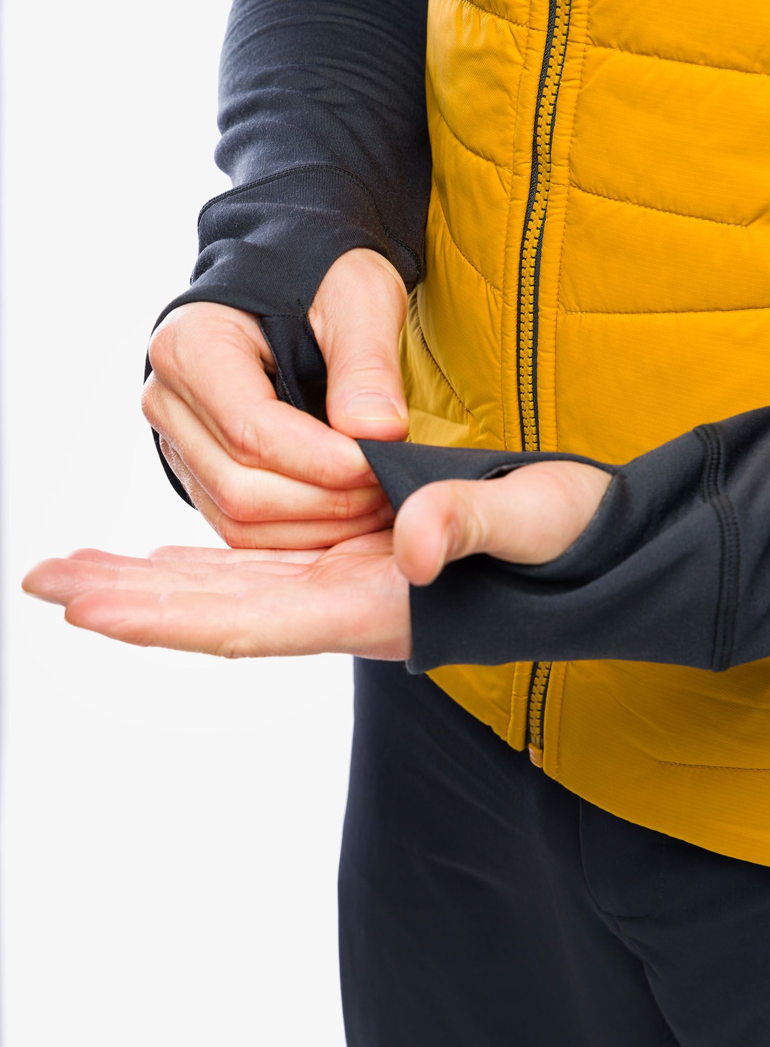 Hibridna jakna Smartwool Smartloft Jacket - honey gold