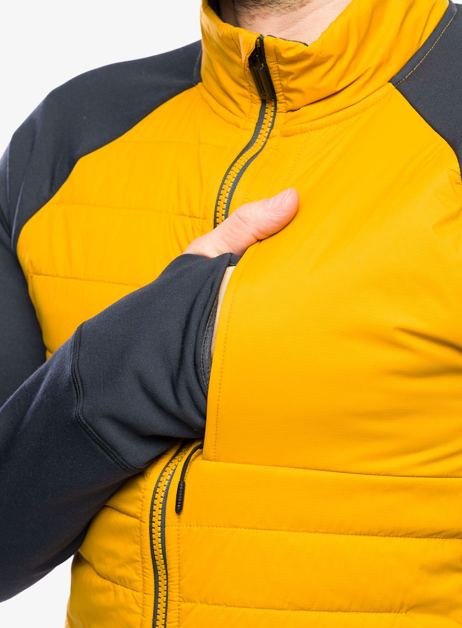 Hibridna jakna Smartwool Smartloft Jacket - honey gold