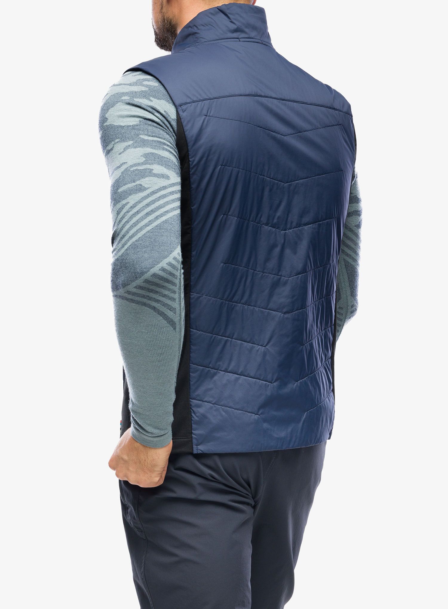 Prsluk s postavom Smartwool Smartloft Vest - deep navy