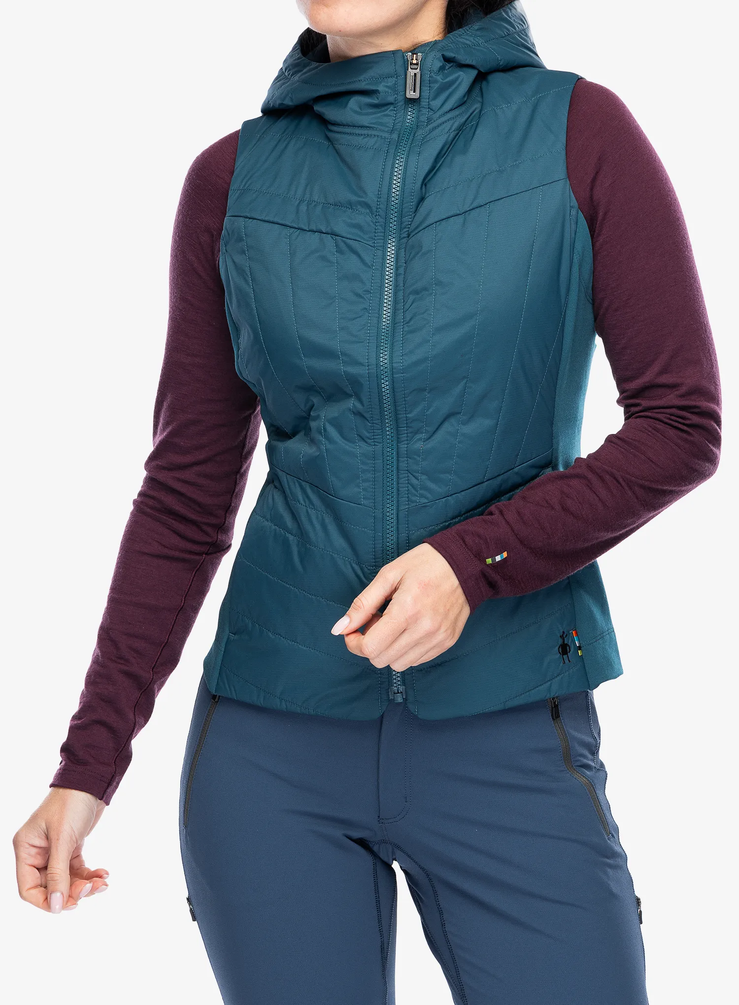 Ženski prsluk Smartwool Smartloft Vest - twilight blue
