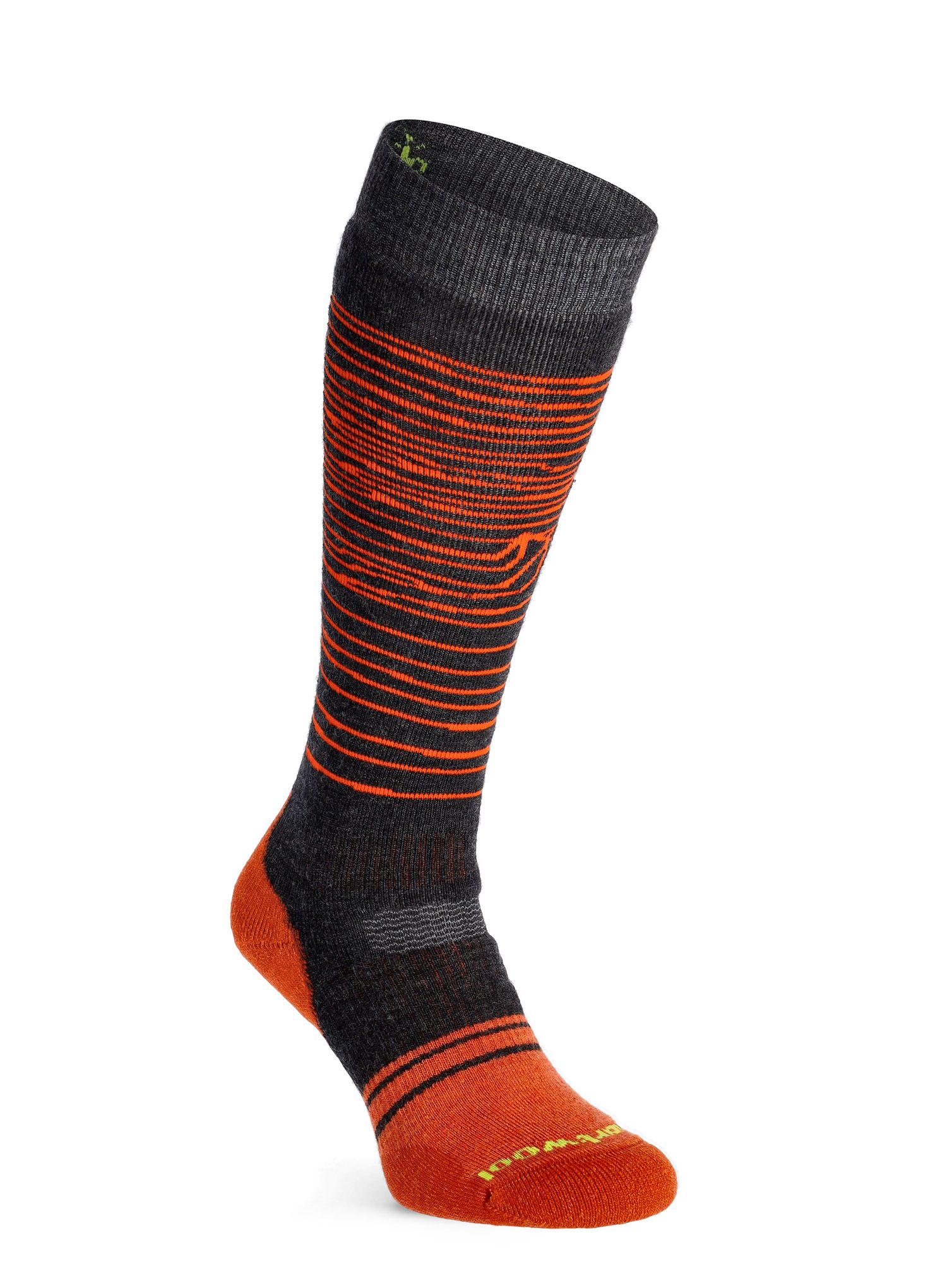 Čarape Smartwool Snowboard FC Iguchi Pattern OTC Socks - charcoal