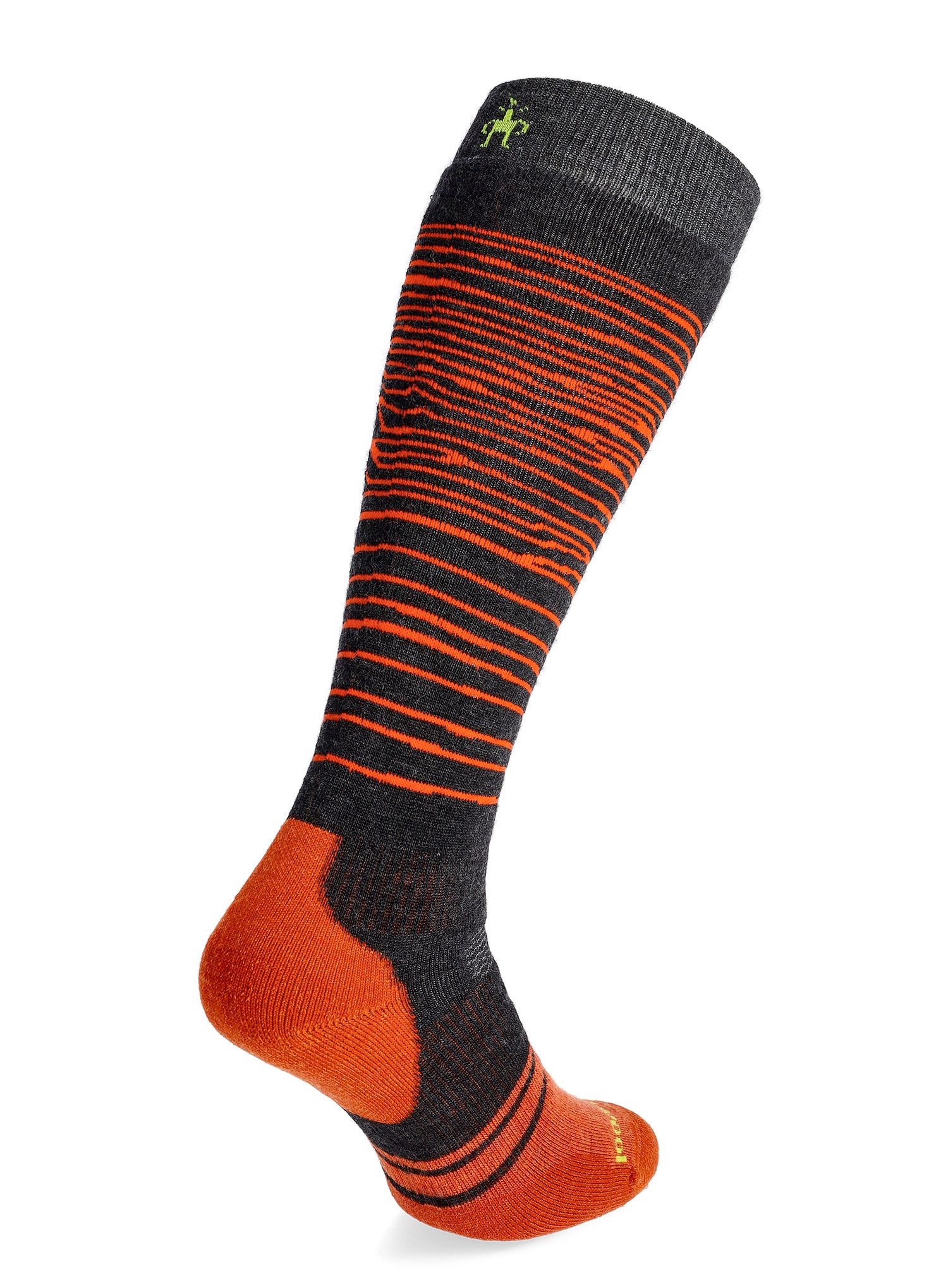 Čarape Smartwool Snowboard FC Iguchi Pattern OTC Socks - charcoal