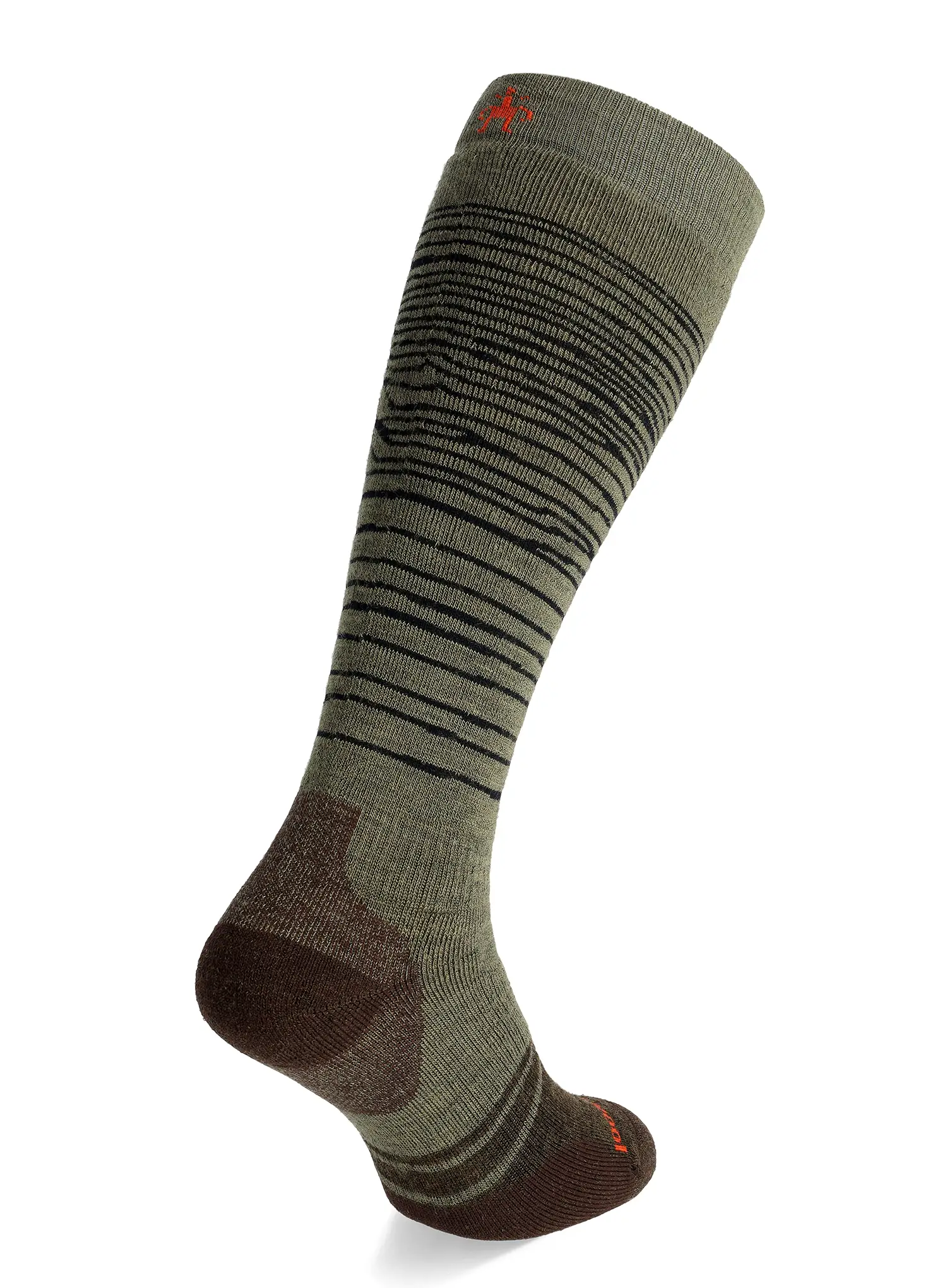 Čarape Smartwool Snowboard FC Iguchi Pattern OTC Socks - winter moss