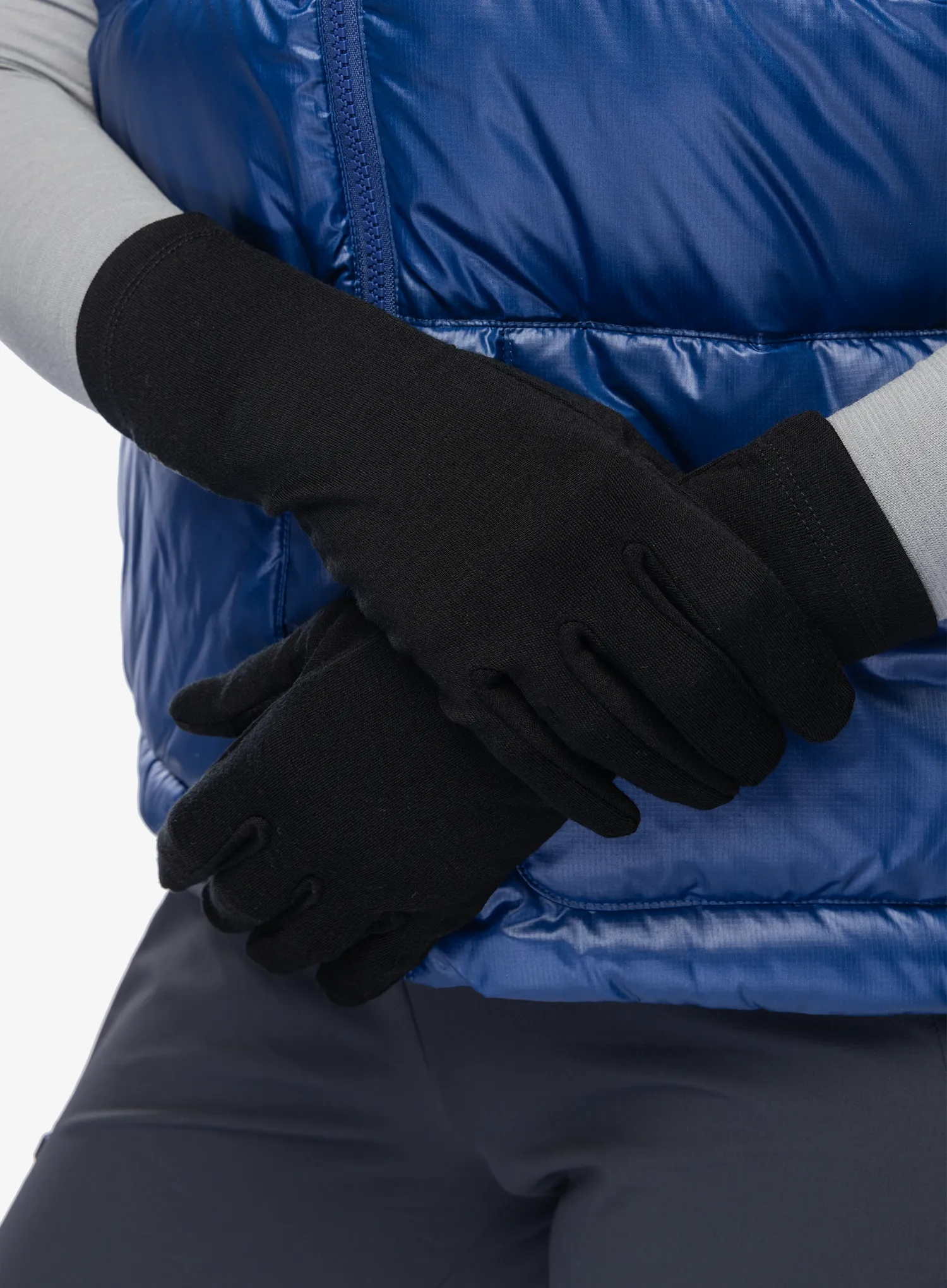 Vunene rukavice Smartwool Thermal Merino Glove - black