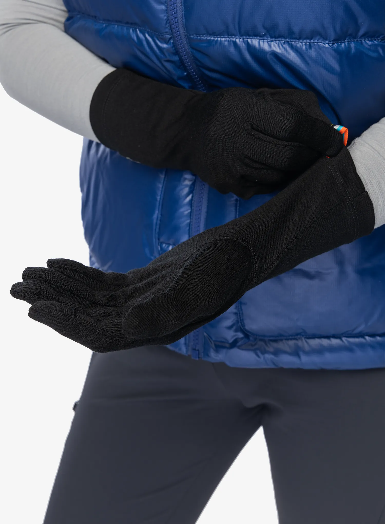 Vunene rukavice Smartwool Thermal Merino Glove - black
