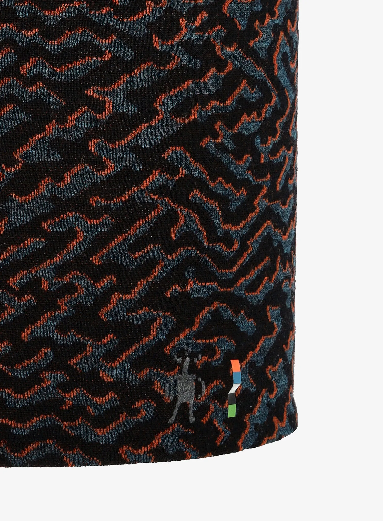 Grijač za vrat Smartwool Thermal Merino Reversible Neck Gaiter - black retro line