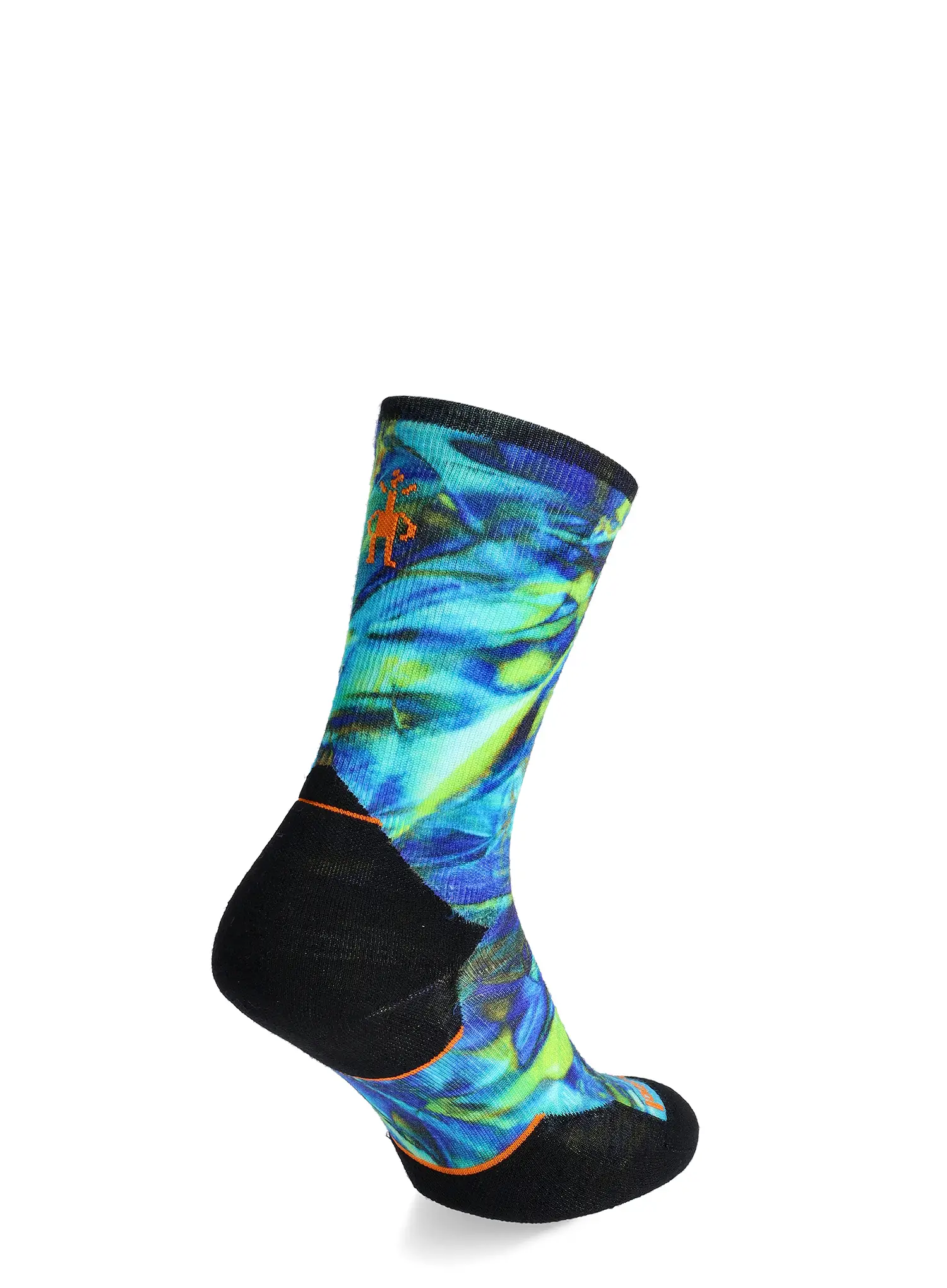 Čarape za trčanje Smartwool Trail Run Targeted Cushion Reflections Print Crew Socks - capri