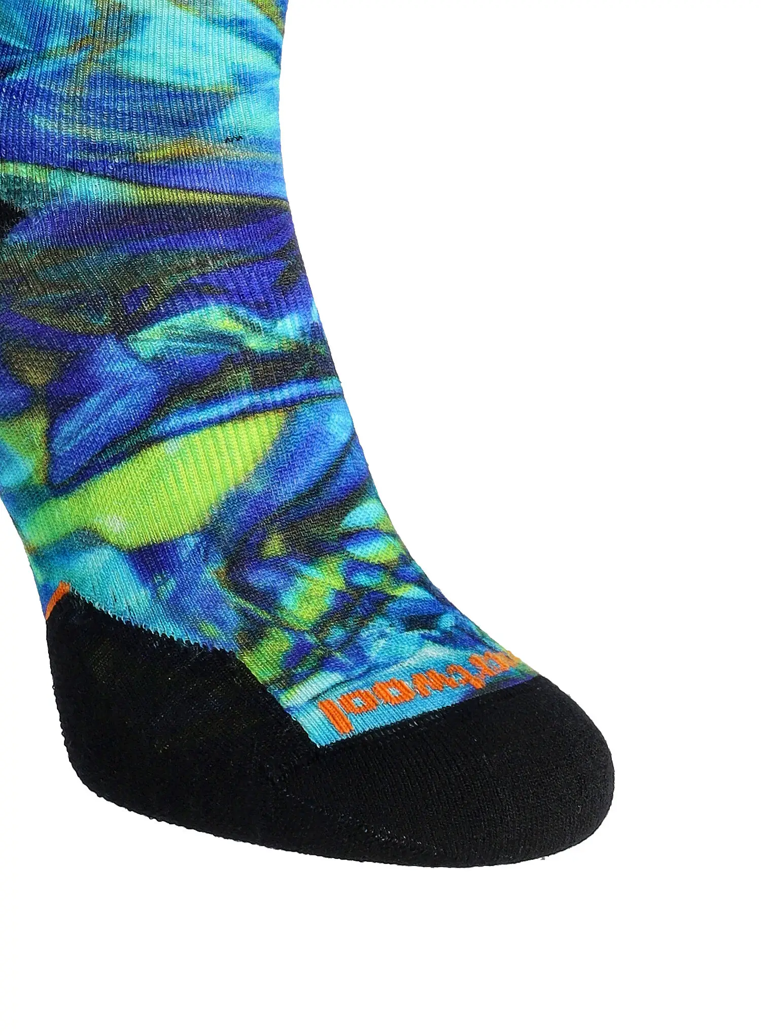 Čarape za trčanje Smartwool Trail Run Targeted Cushion Reflections Print Crew Socks - capri