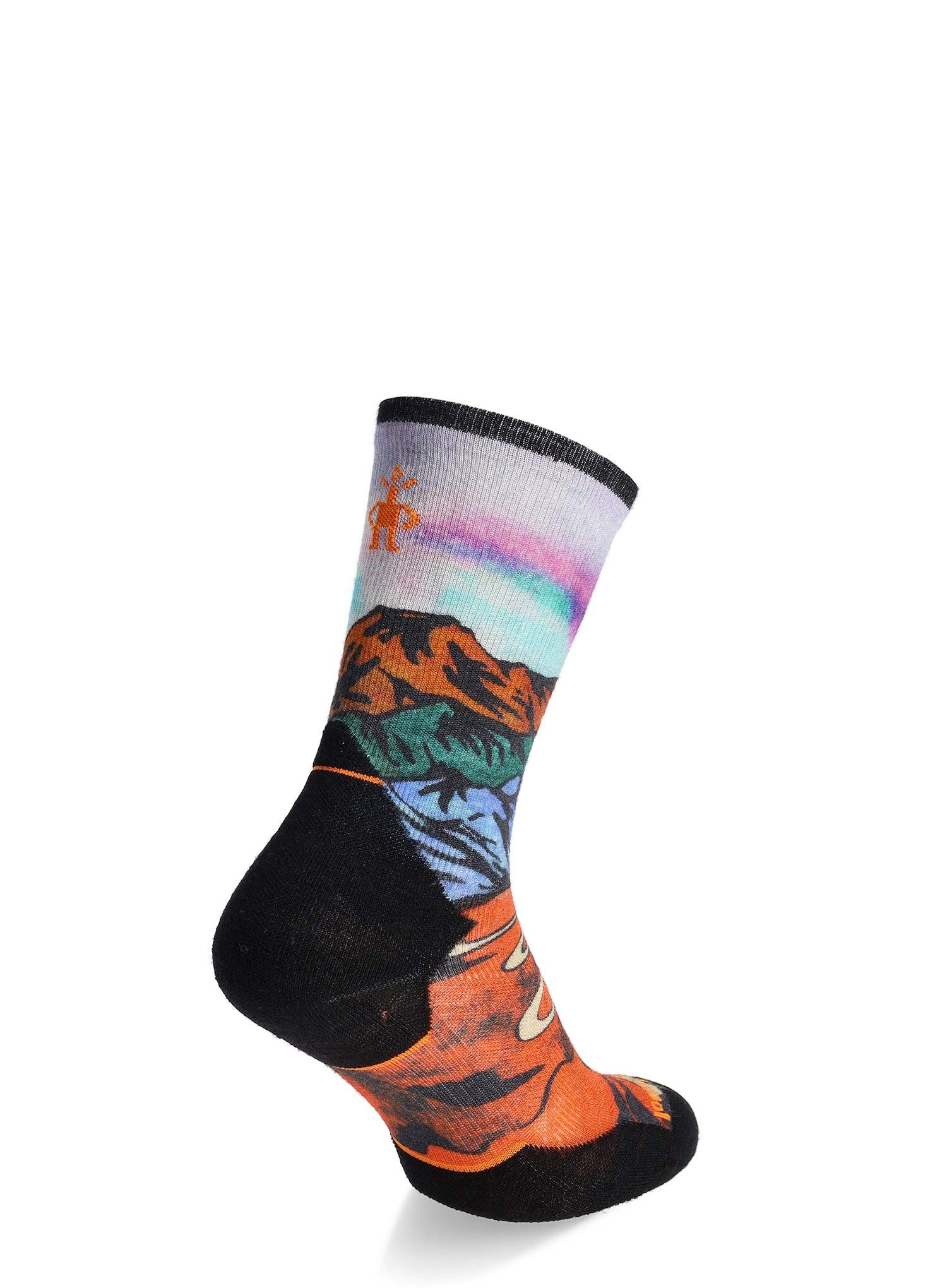 Merino čarape Smartwool Trail Run Targeted Cushion Singletrack Crew Socks - orange rust