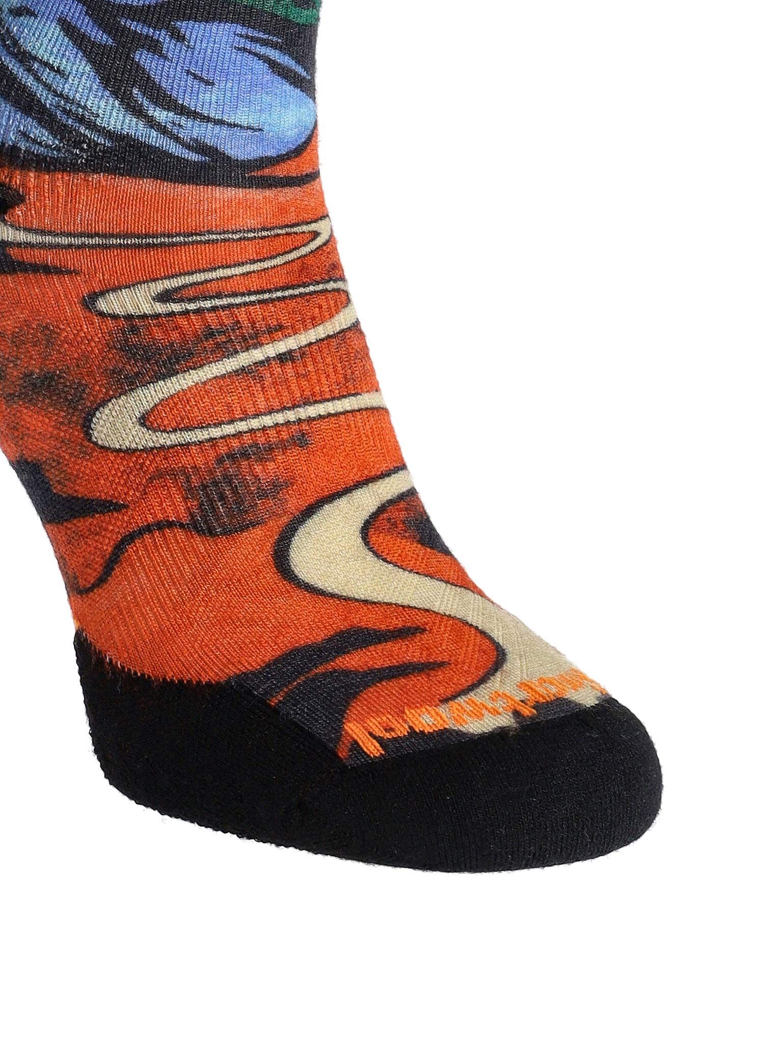 Merino čarape Smartwool Trail Run Targeted Cushion Singletrack Crew Socks - orange rust