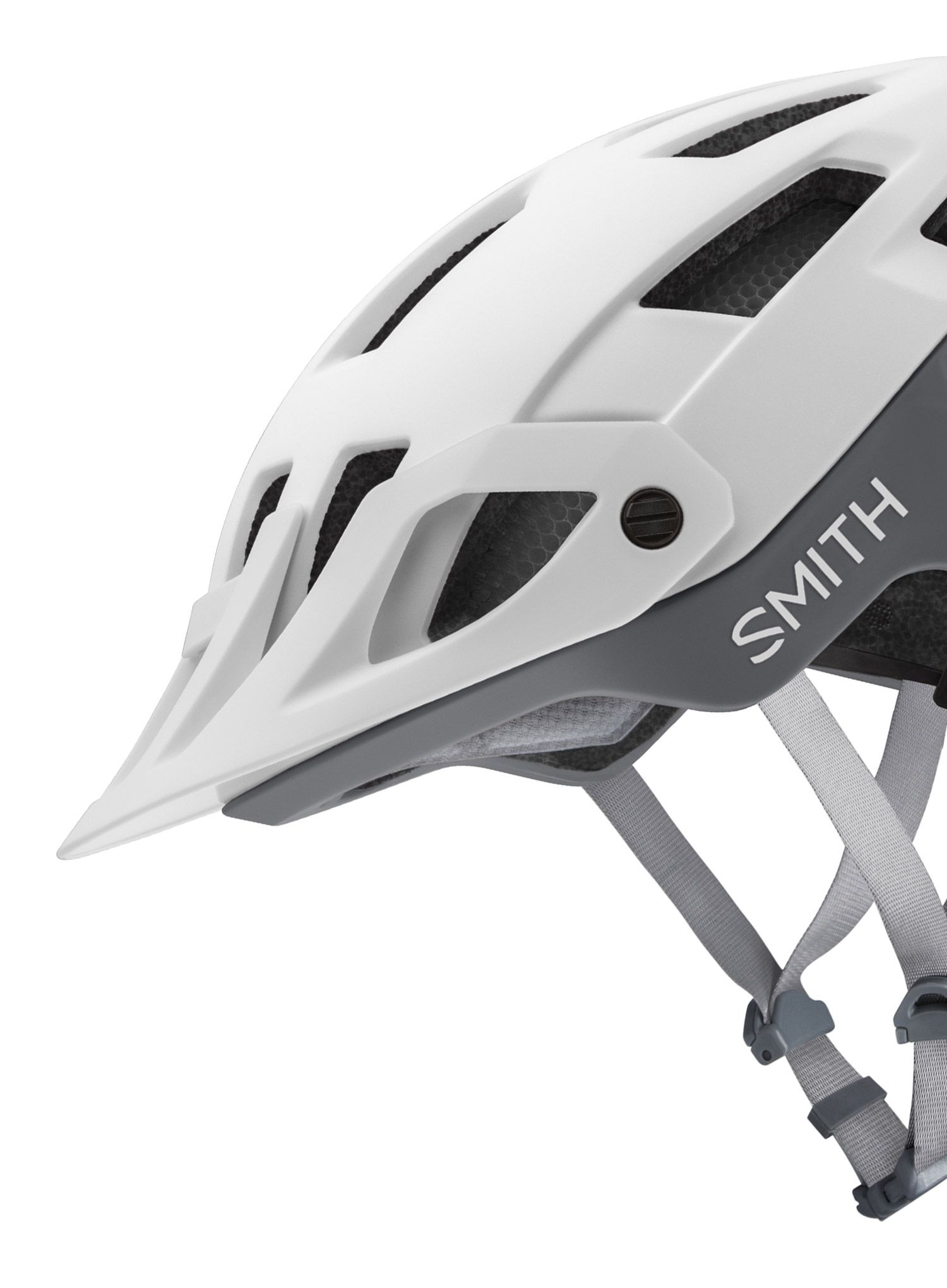 Biciklistička kaciga Smith Engage 2 Mips - matte white/cement