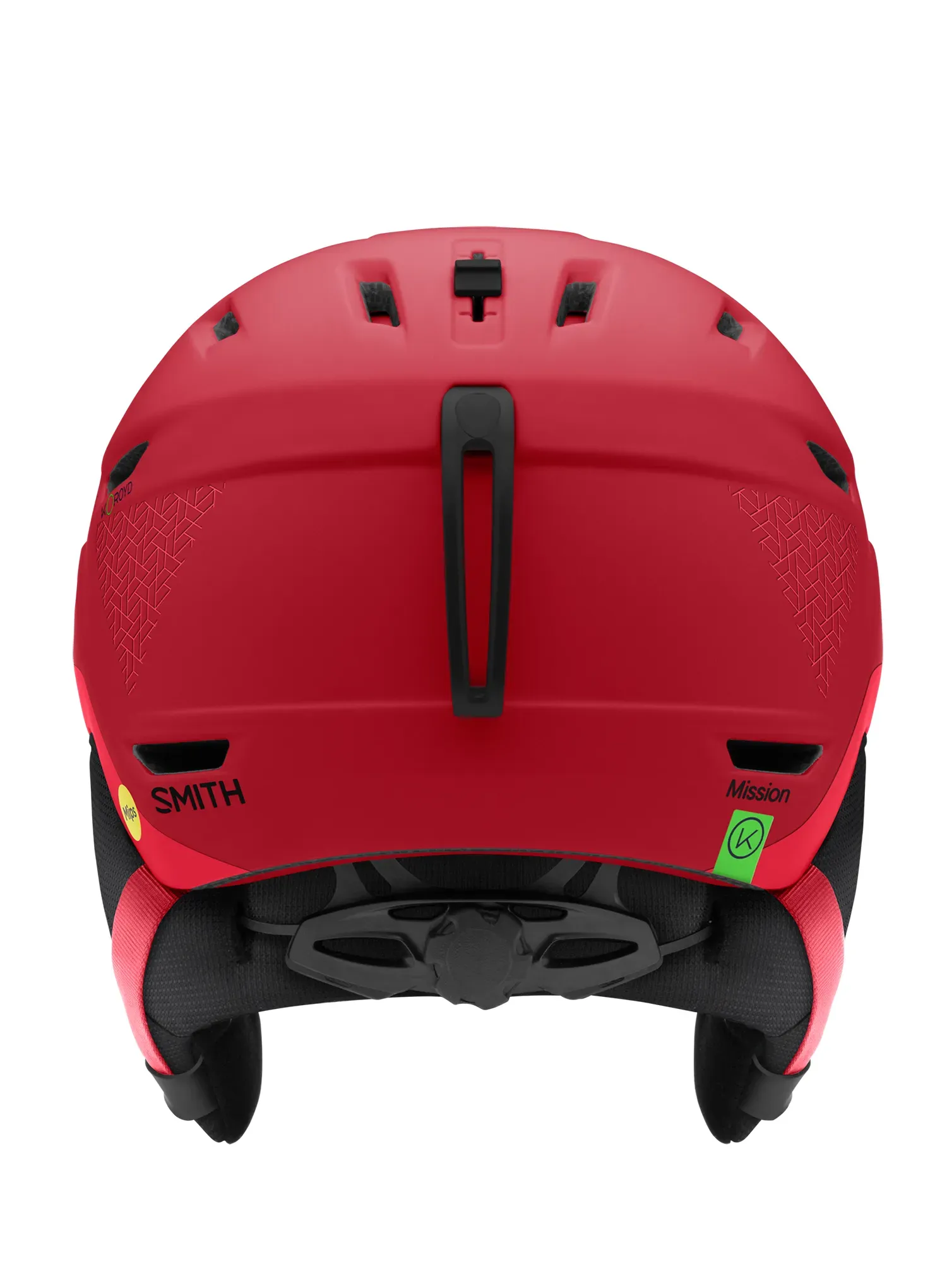 Skijaška kaciga Smith Mission Mips - matte crimson geo