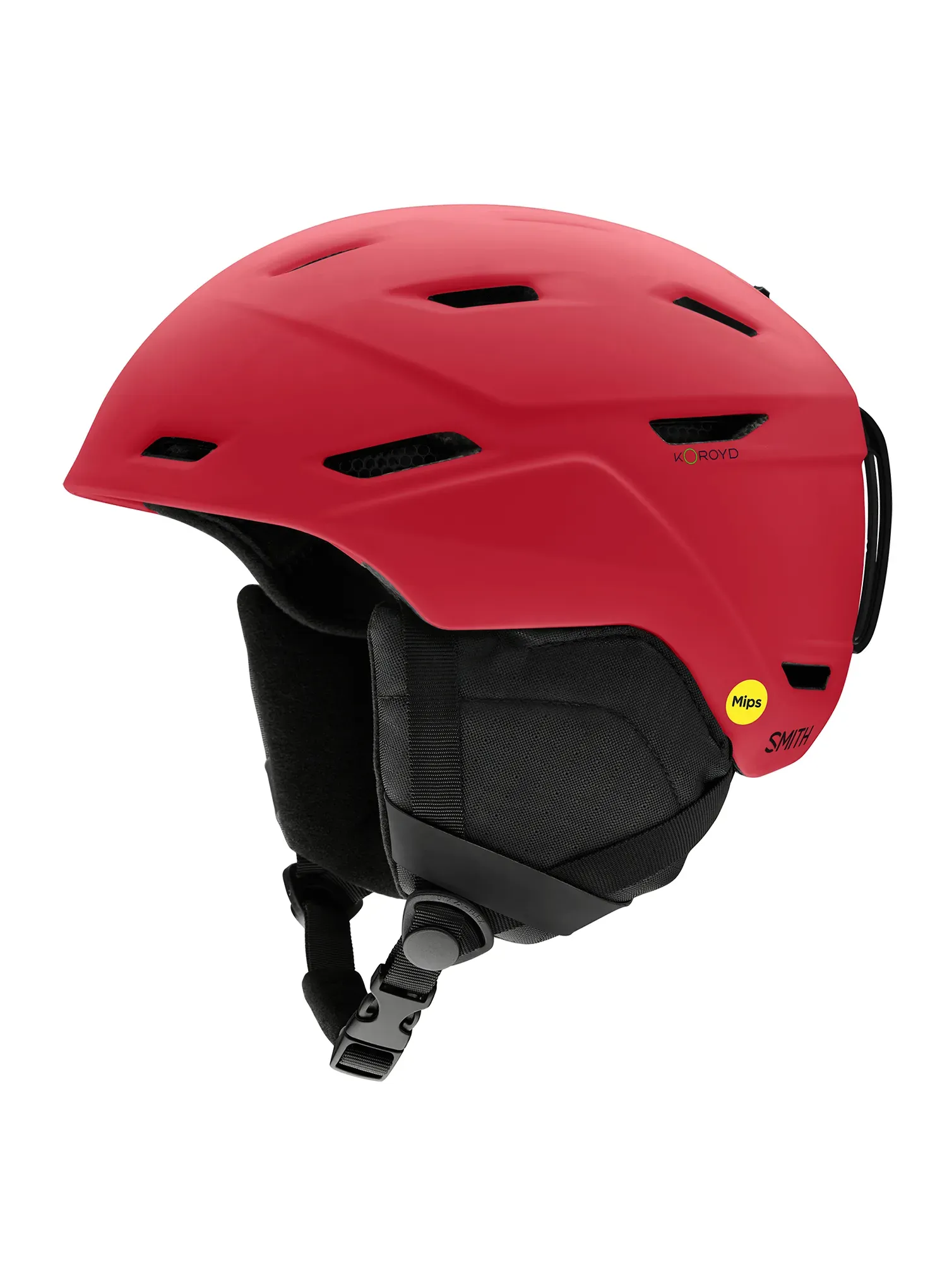 Skijaška kaciga Smith Mission Mips - matte crimson geo