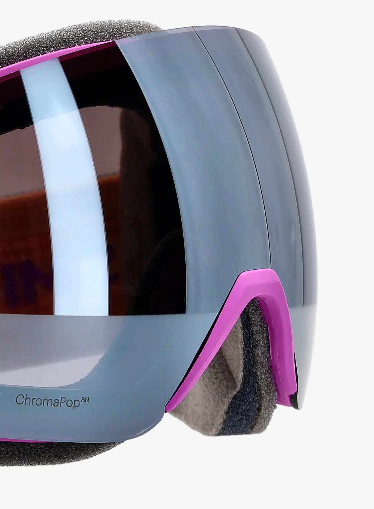 Skijaške naočale Smith Skyline - vivid violet/sun platinum