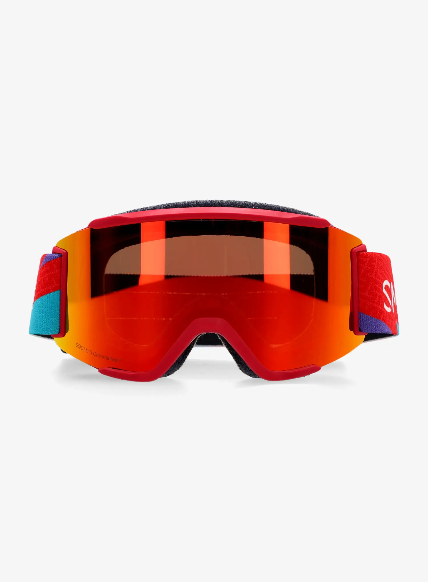 Skijaške naočale Smith Squad S - crimson a-maze-zing