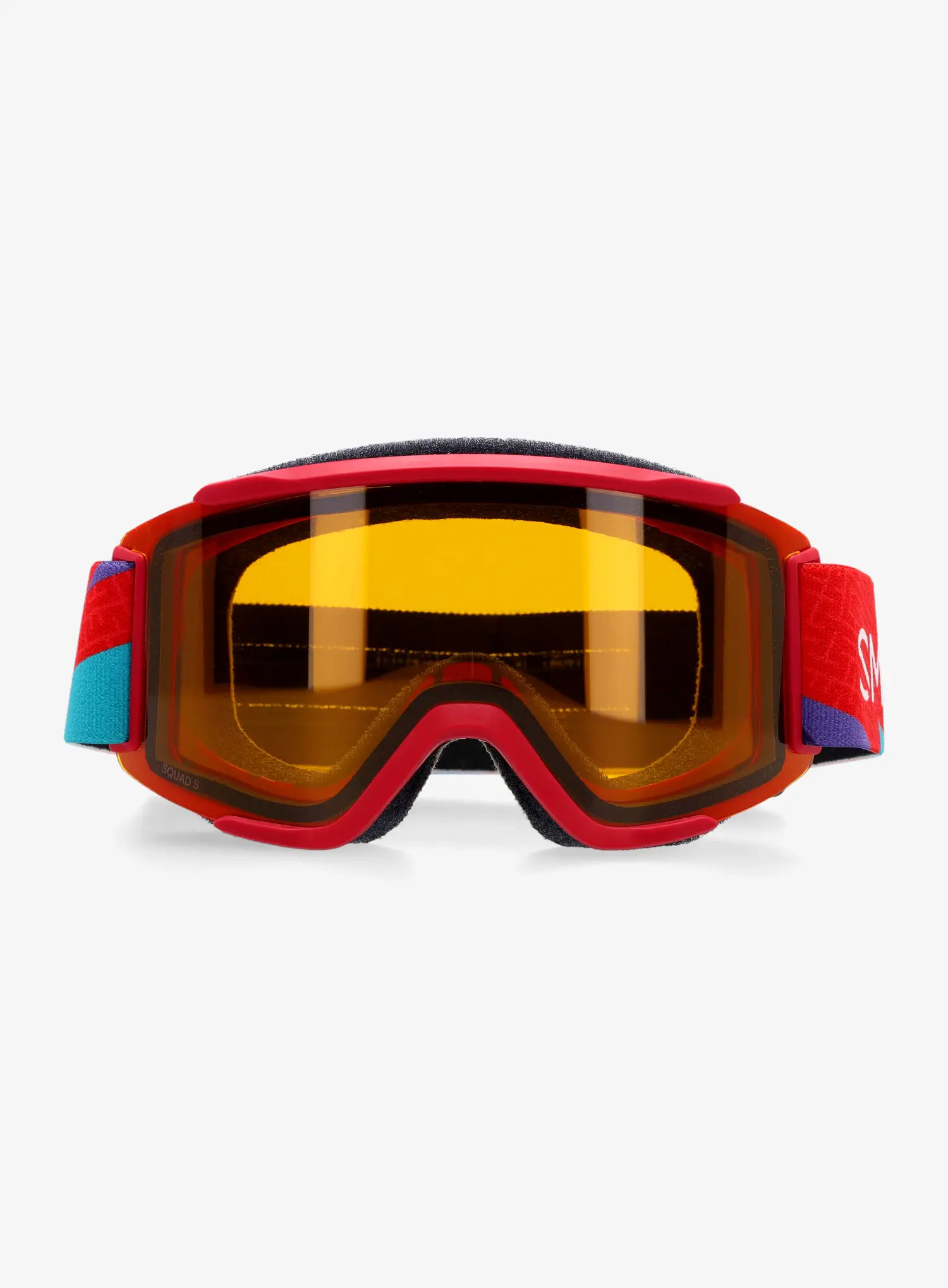 Skijaške naočale Smith Squad S - crimson a-maze-zing