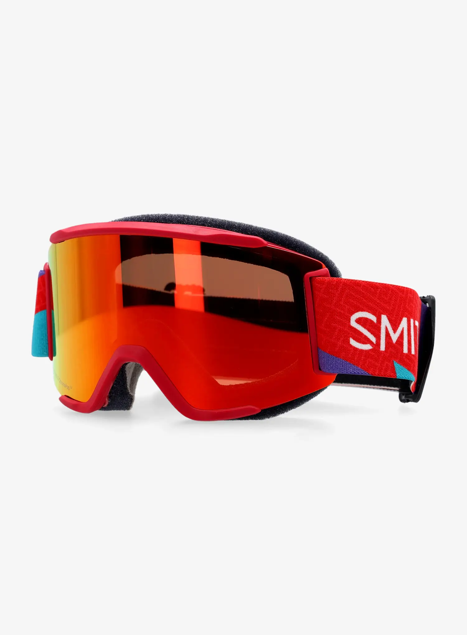 Skijaške naočale Smith Squad S - crimson a-maze-zing