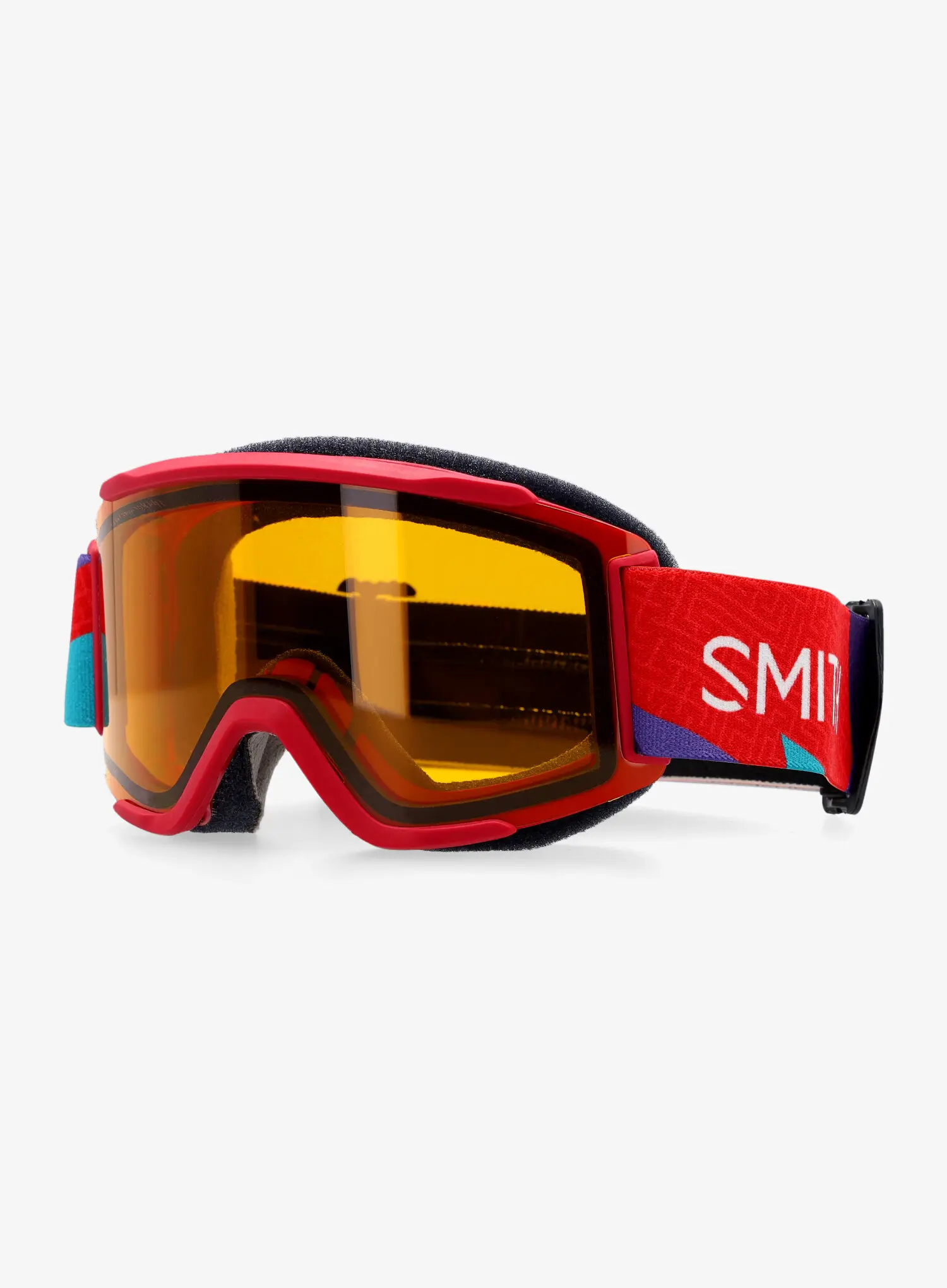 Skijaške naočale Smith Squad S - crimson a-maze-zing