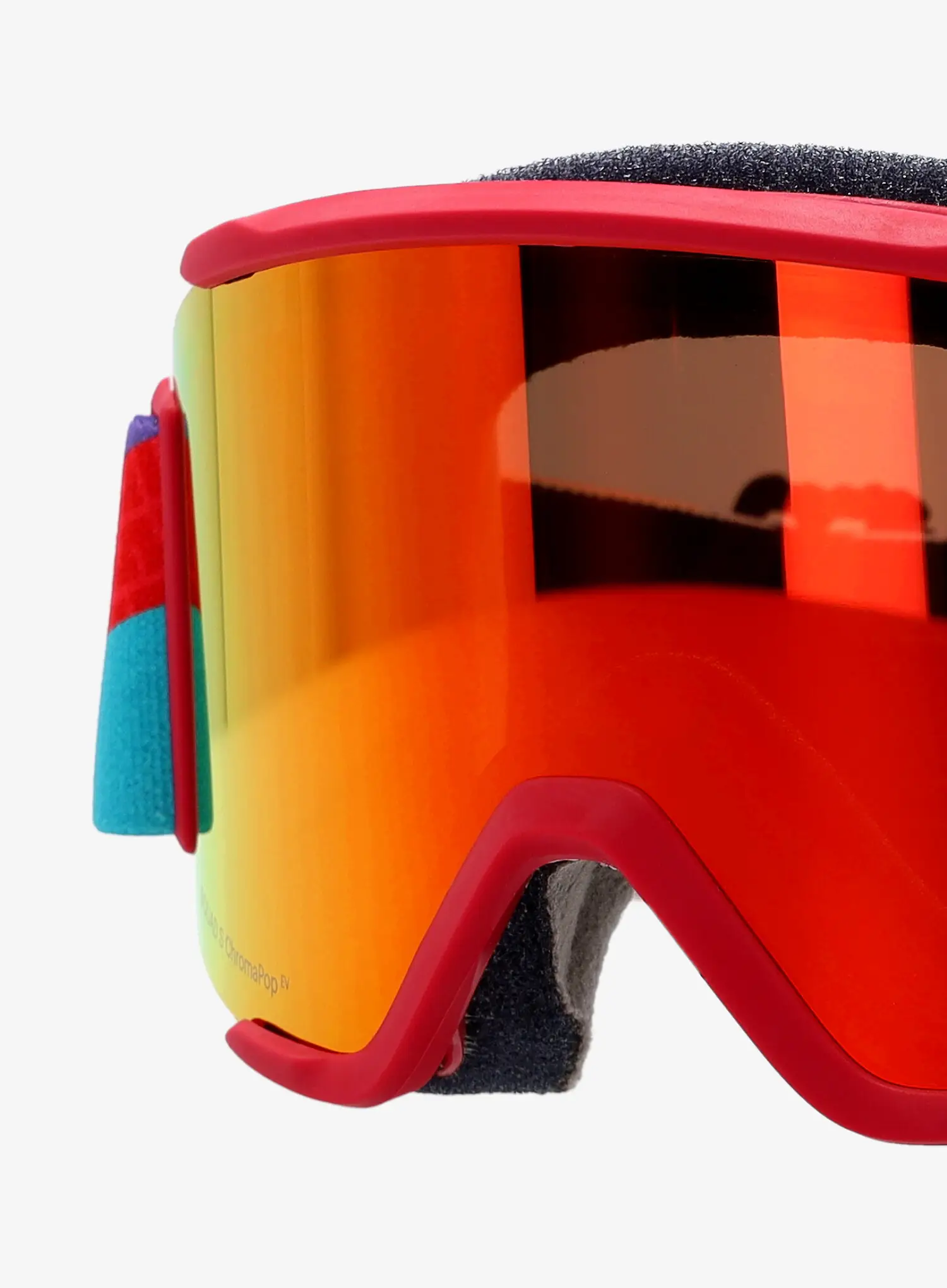 Skijaške naočale Smith Squad S - crimson a-maze-zing