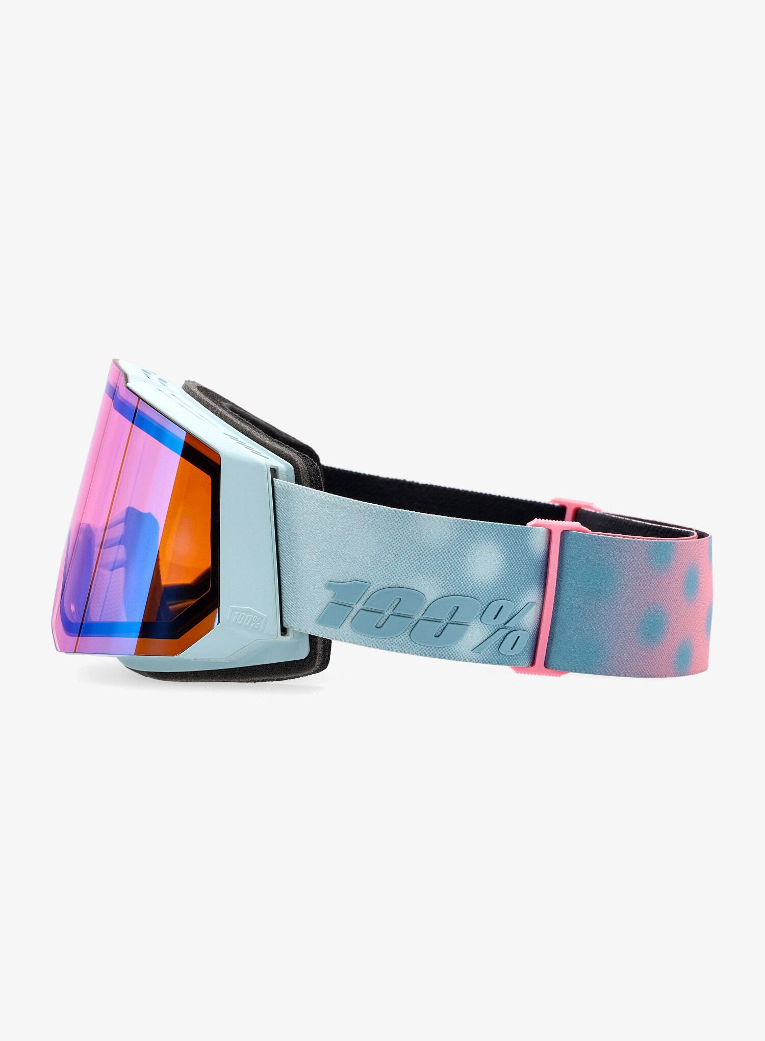 Skijaške naočale 100% Snowcraft Hiper - stonehammer/mirror lavender