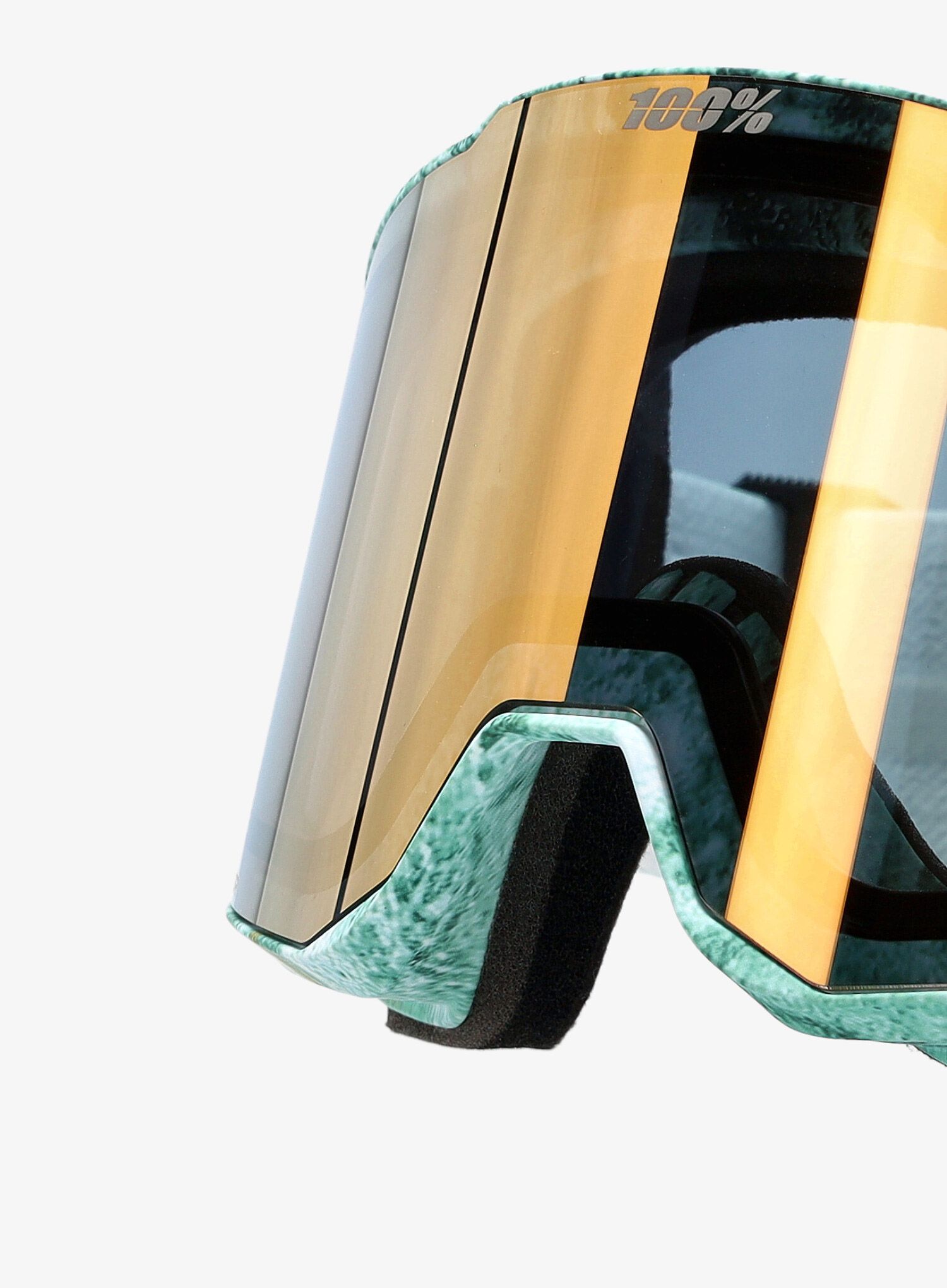 Skijaške naočale 100% Snowcraft XL Hiper - fossil express/mirror copper