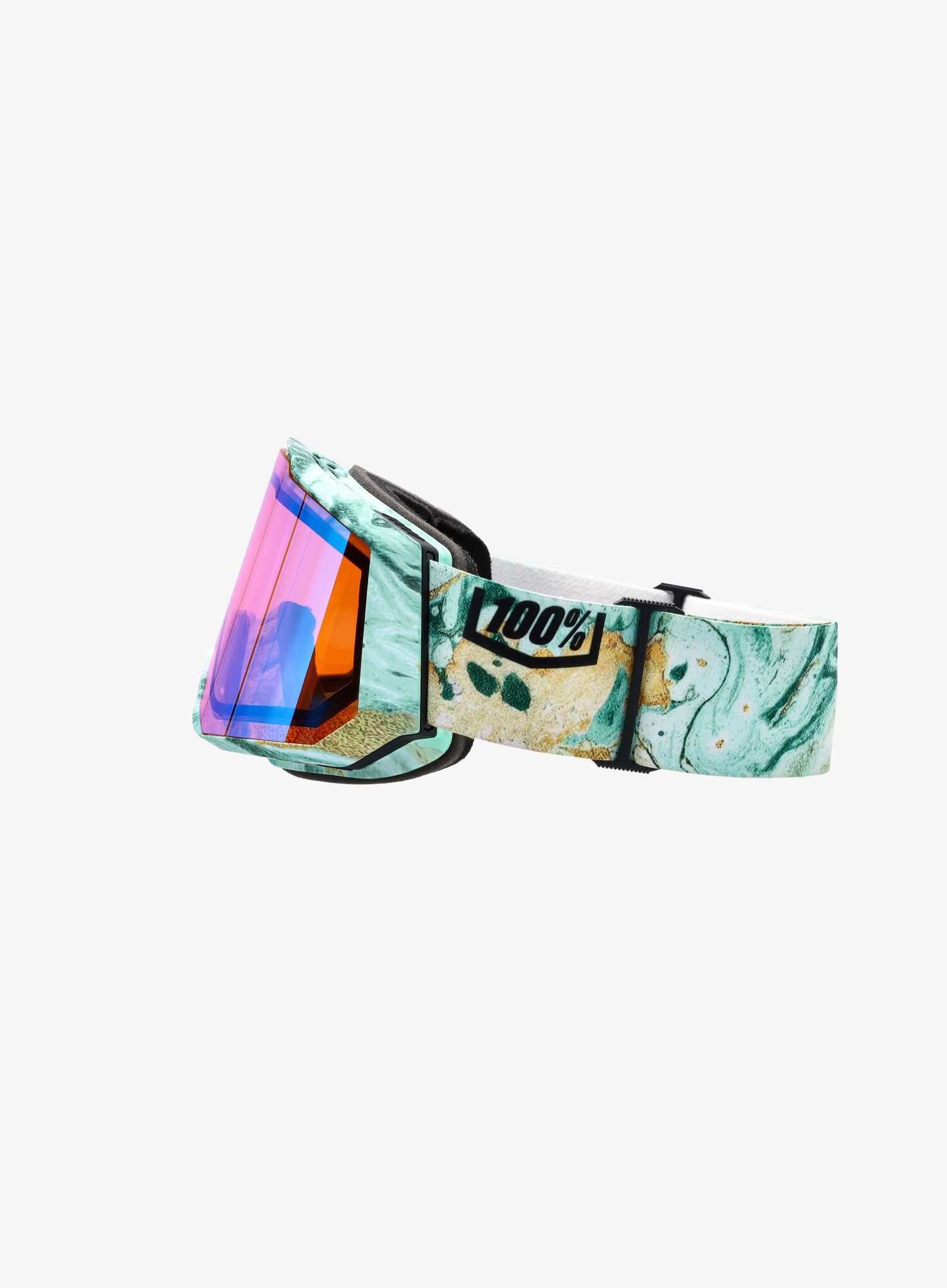 Skijaške naočale 100% Snowcraft XL Hiper - fossil express/mirror copper