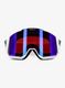 Skijaške naočale 100% Snowcraft XL Hiper - snow white/mirror violet