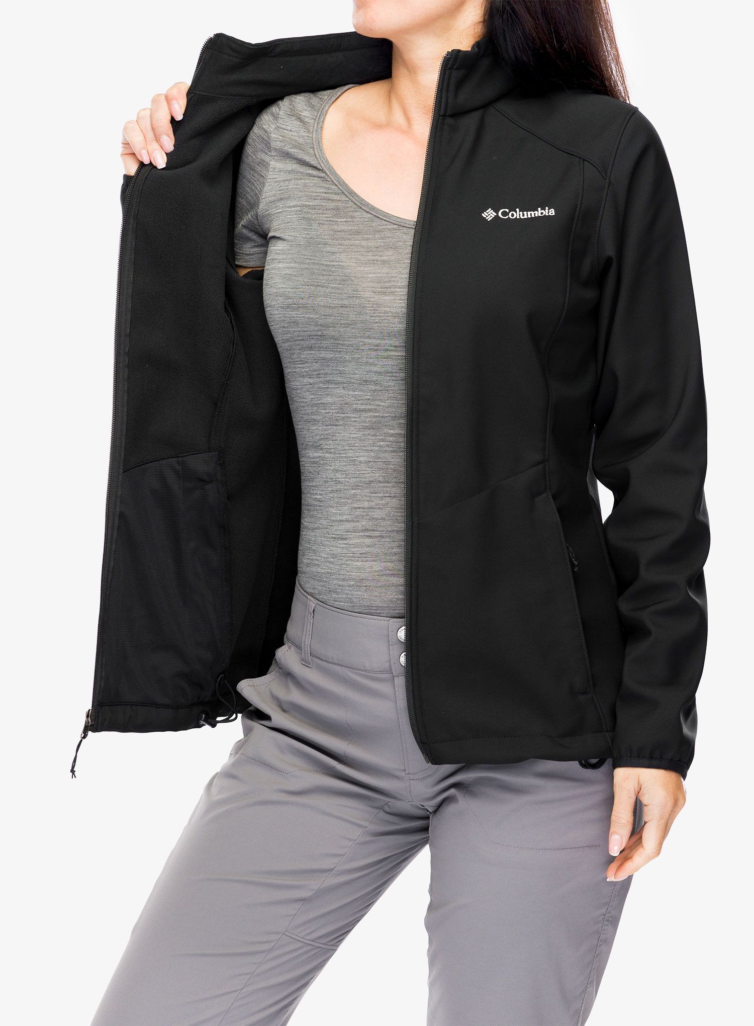 Ženski softshell Columbia Kruser Ridge II Softshell - black