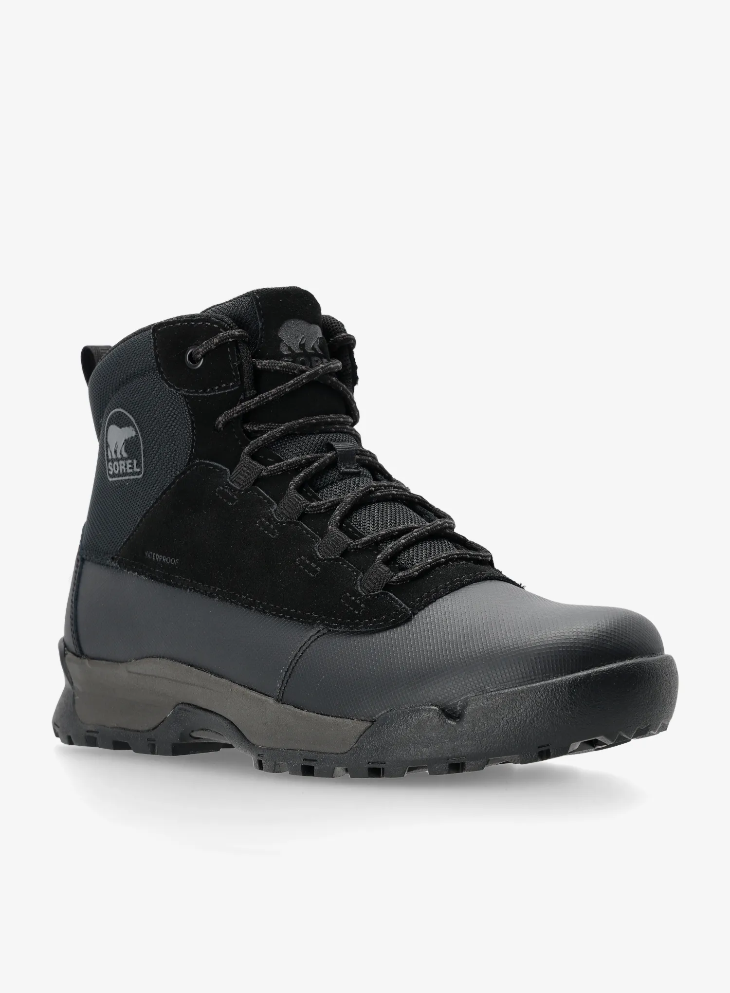 Zimske cipele Sorel Buxton Lite Lace Plus WP - black/black