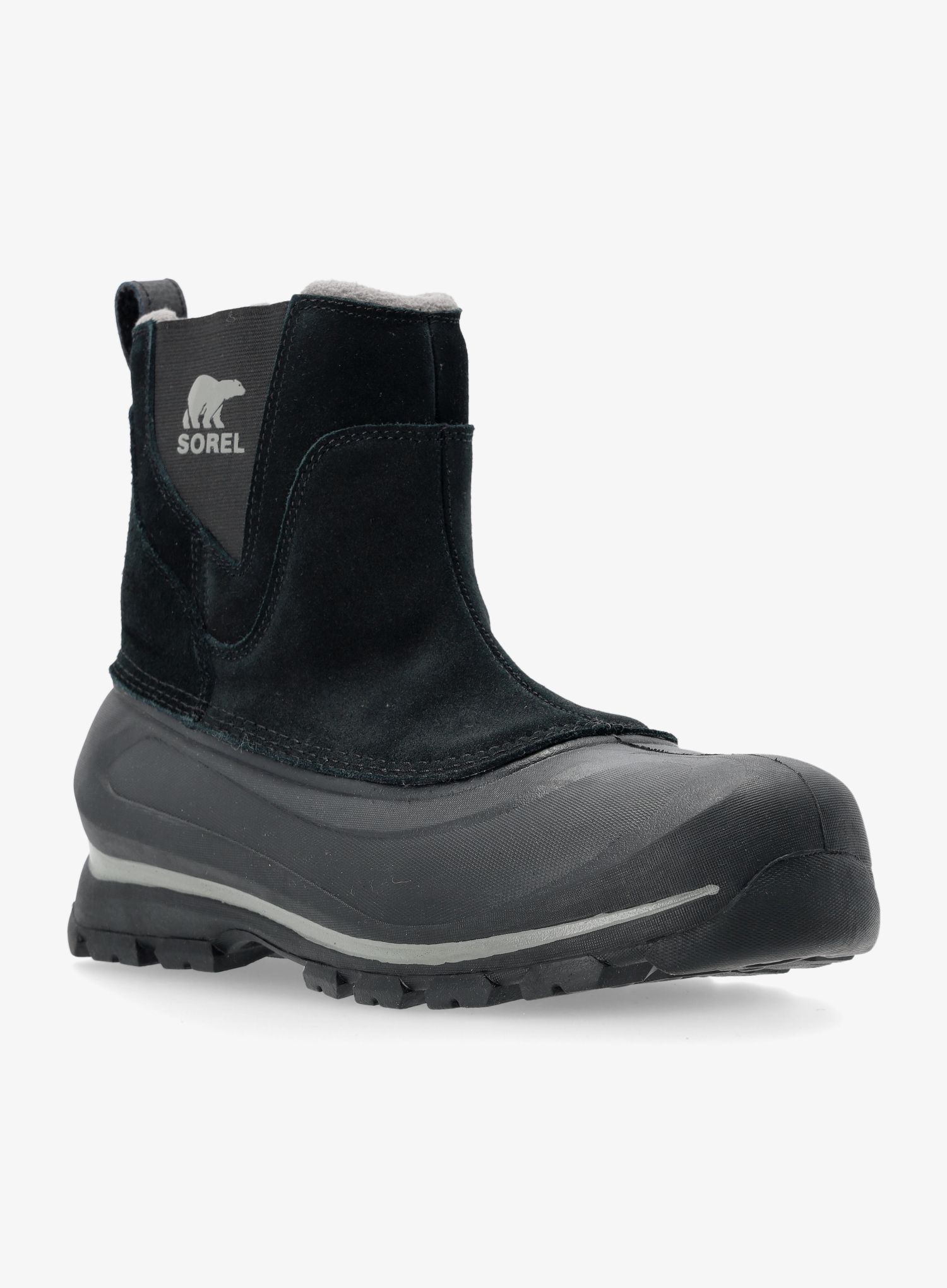 Muške zimske cipele Sorel Buxton Pull On - black/quarry