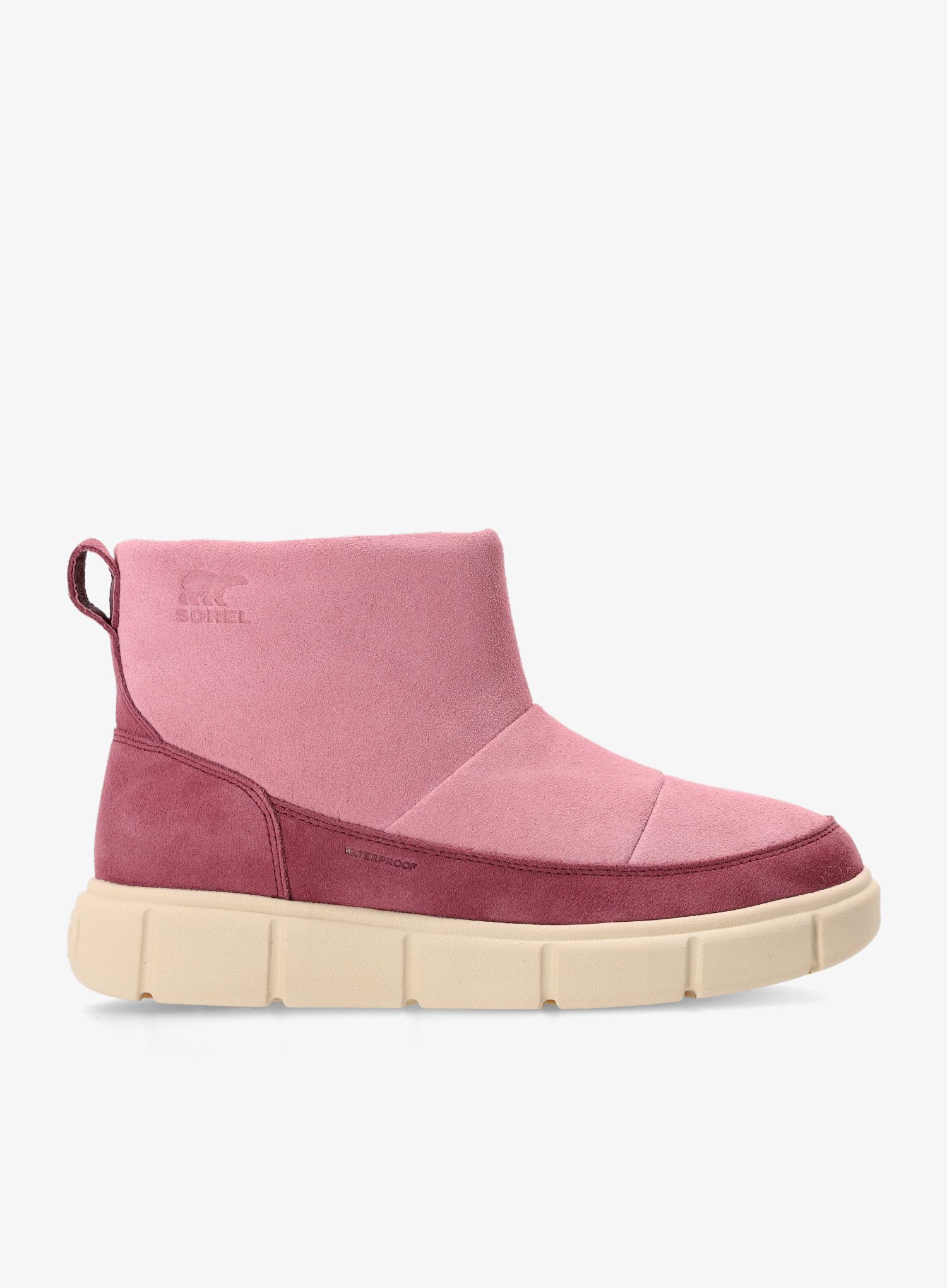 Cipele za djevojčice Sorel Explorer III Slip-On WP - dazed mauve/bleached ceramic