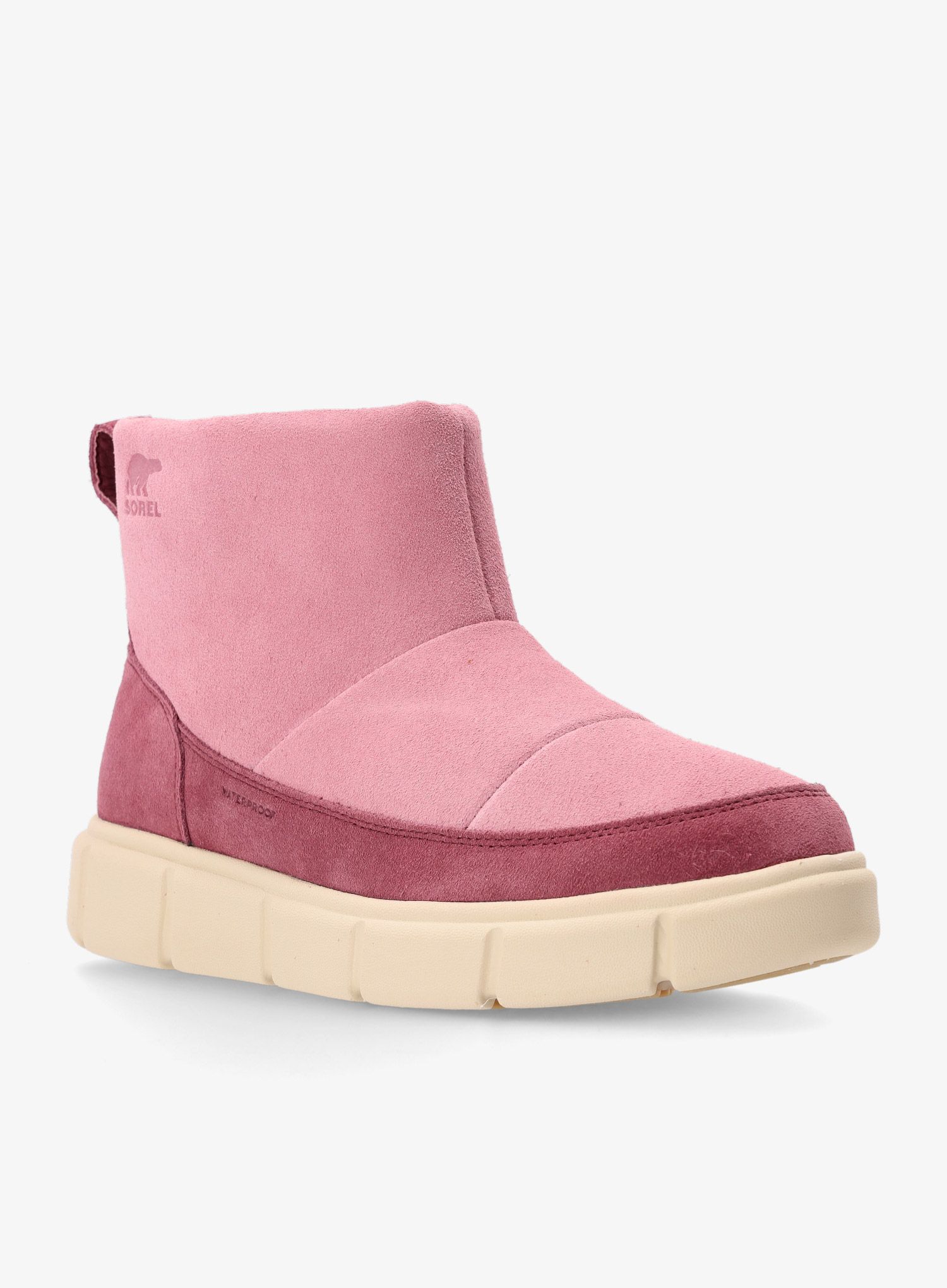 Cipele za djevojčice Sorel Explorer III Slip-On WP - dazed mauve/bleached ceramic