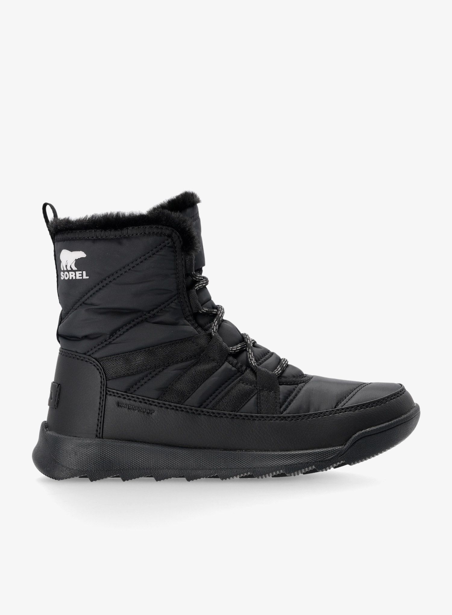 Ženske zimske cipele Sorel Whitney II Plus Lace WP - black/quarry