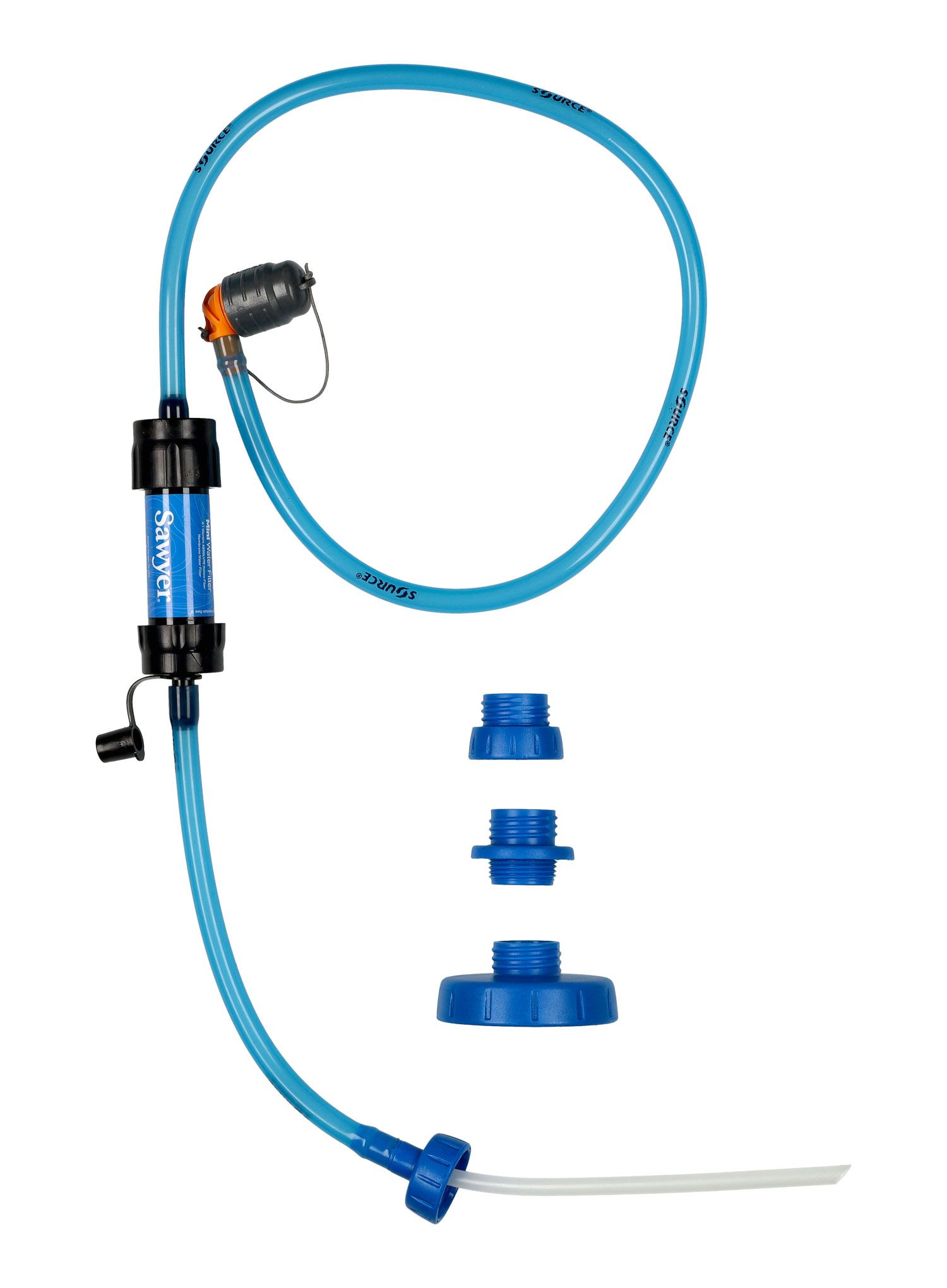 Cijev Source Convertube + Filter - transparent/blue