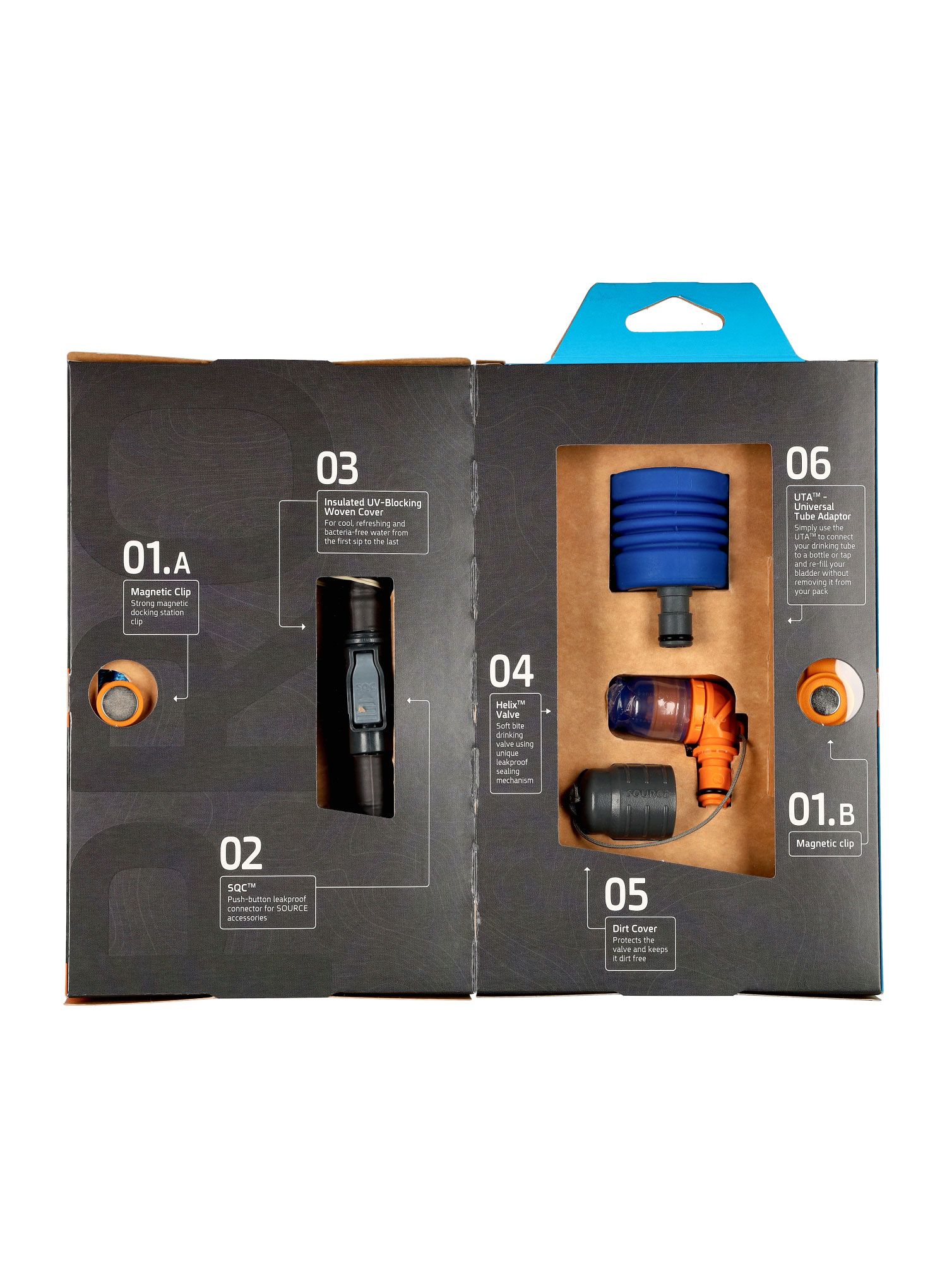 Adapter Source UTA Pro - black/blue