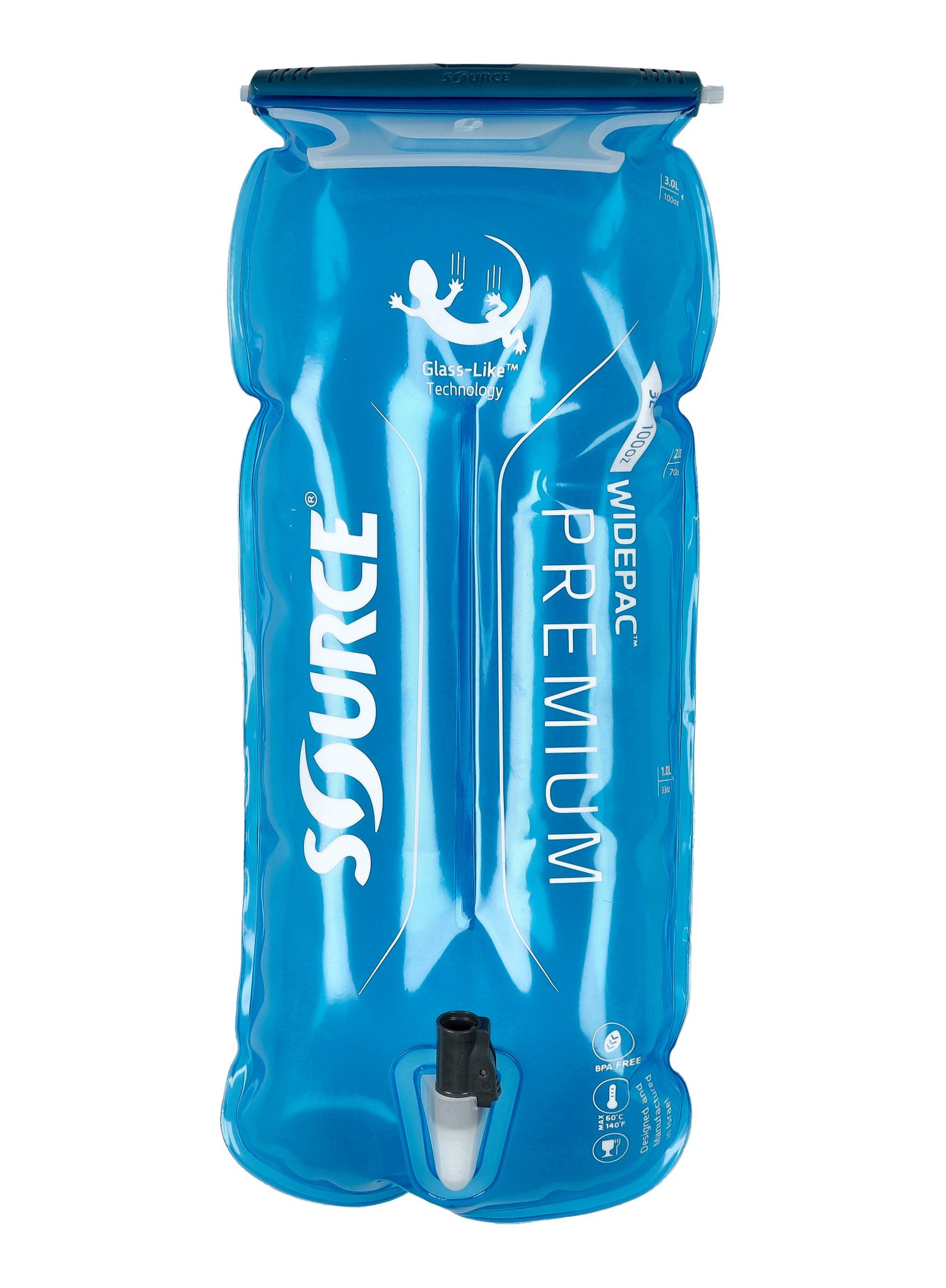 Mijeh za vodu Source Widepac Premium 3L - alpine blue
