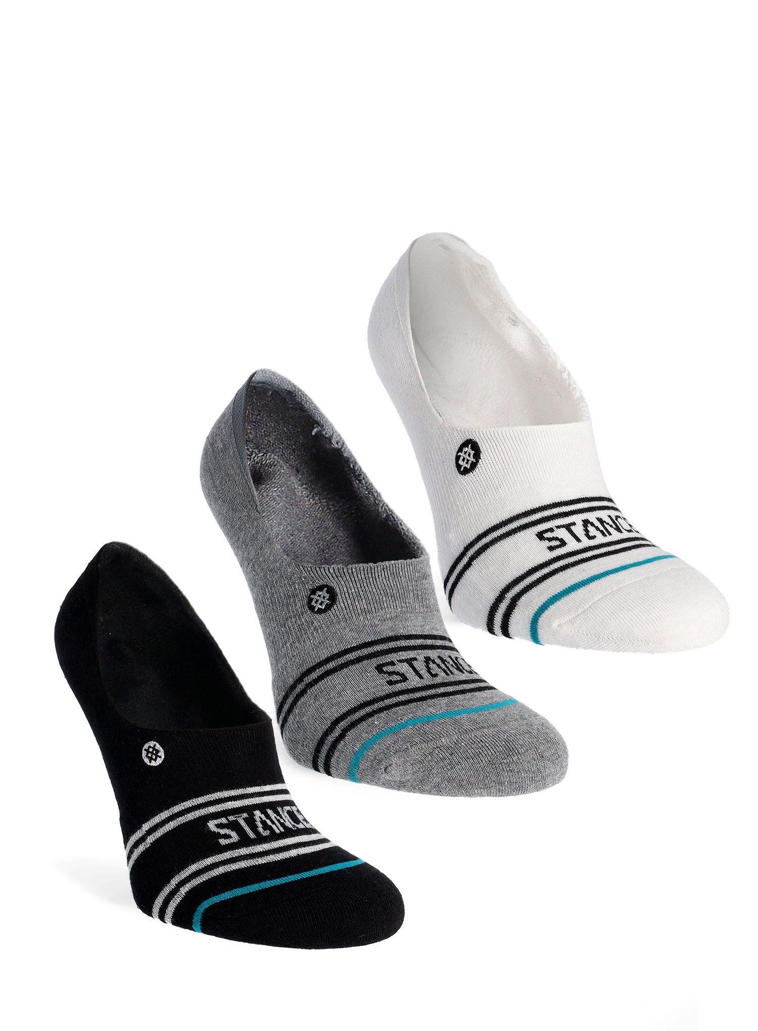 Planinarske čarape Stance Basic 3 Pack No Show - multi