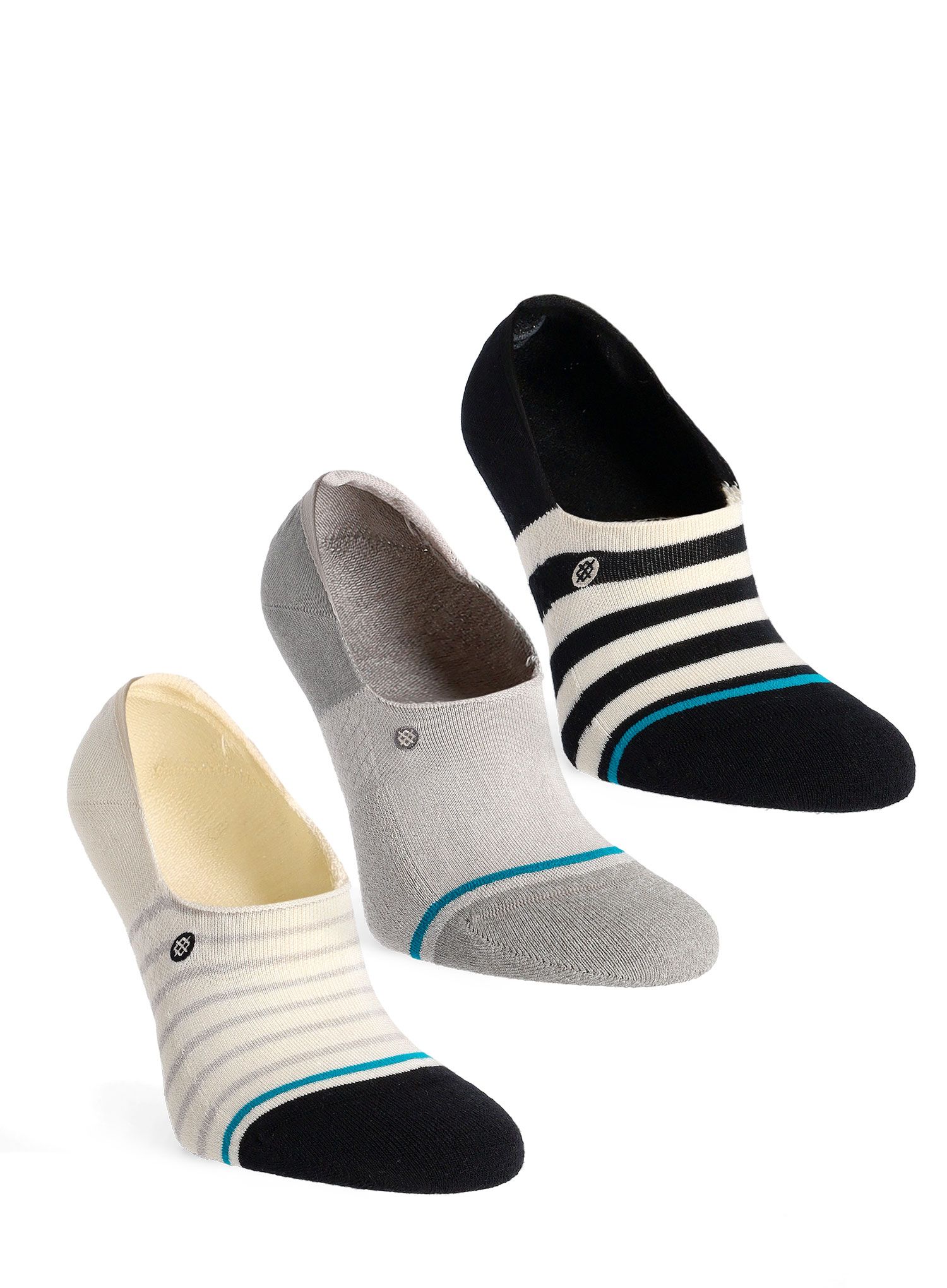 Ženske planinarske čarape Stance Butter 3 Pack - heathergrey