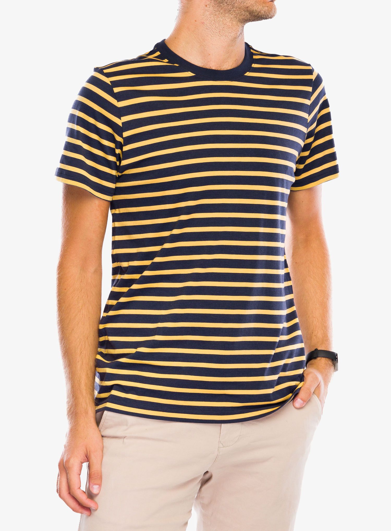 Pamučna majica Stance Butter Blend SS T - navy stripe