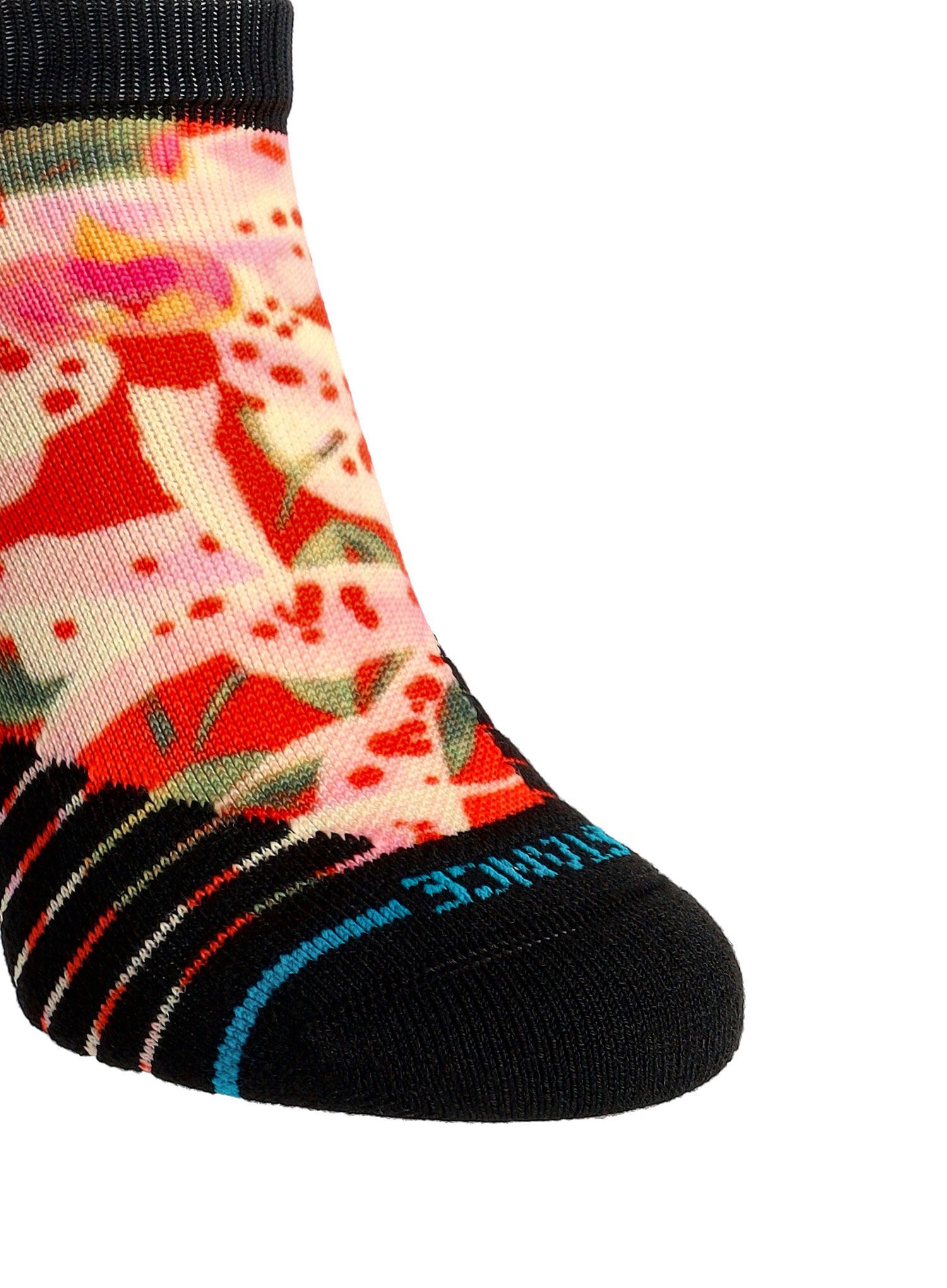 Ženske čarape za trčanje Stance Encyclia Mid Tab - red