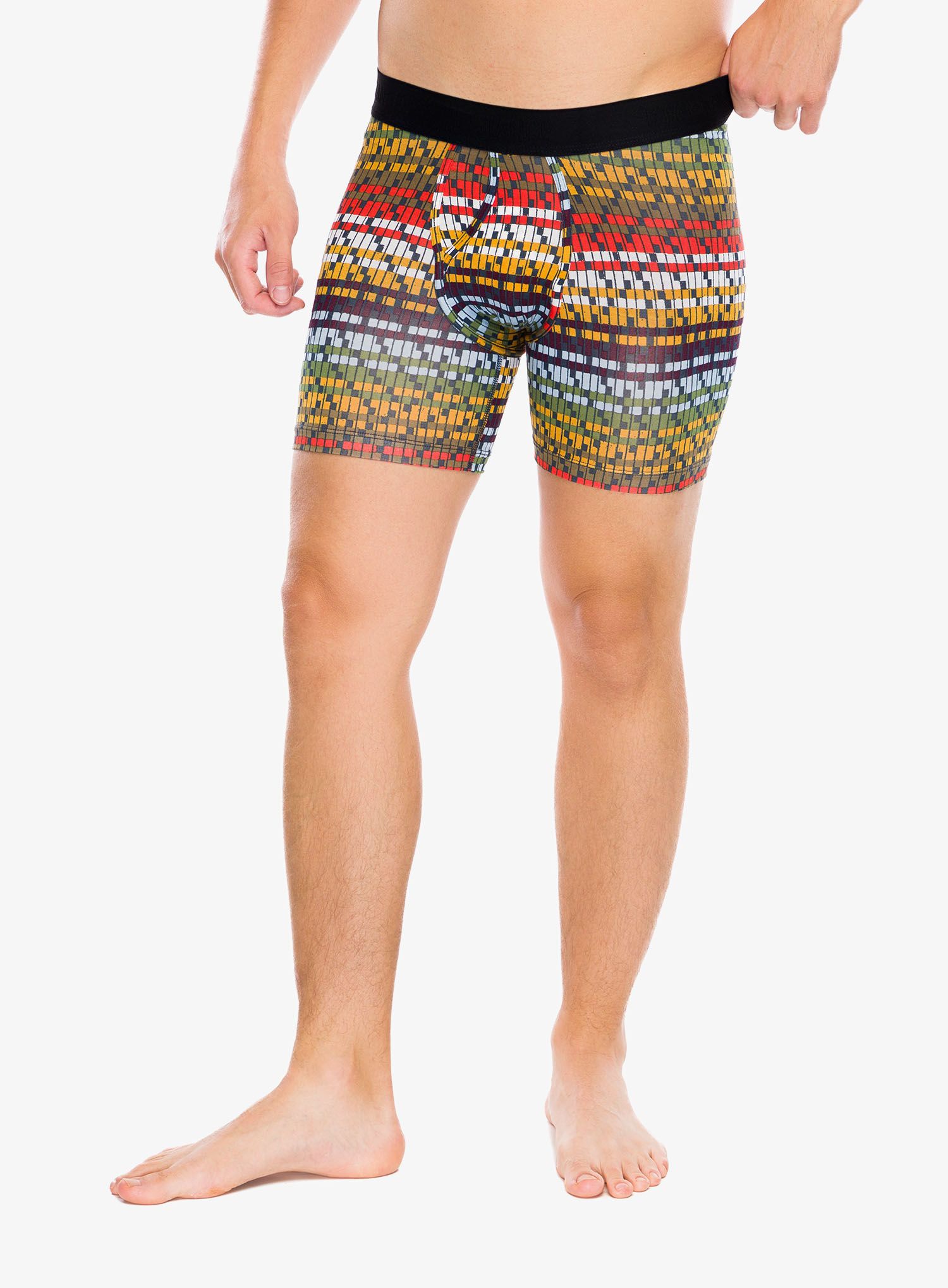Termoaktivne bokserice Stance Geo Serape Boxer Brief - multi