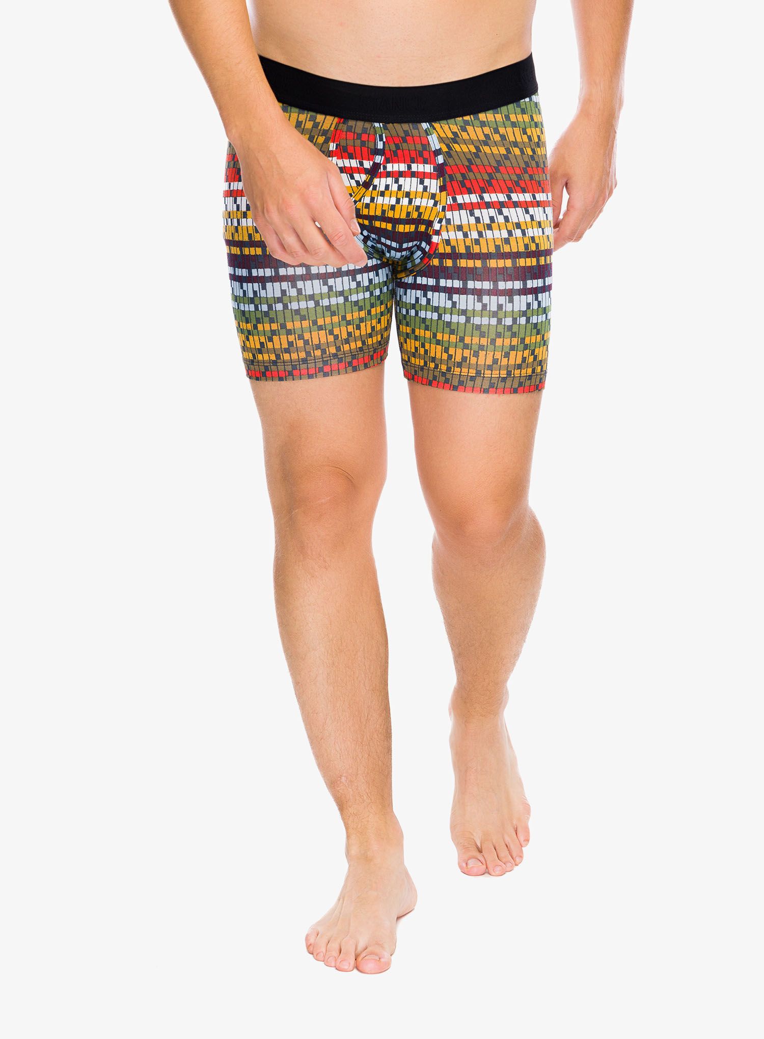 Termoaktivne bokserice Stance Geo Serape Boxer Brief - multi
